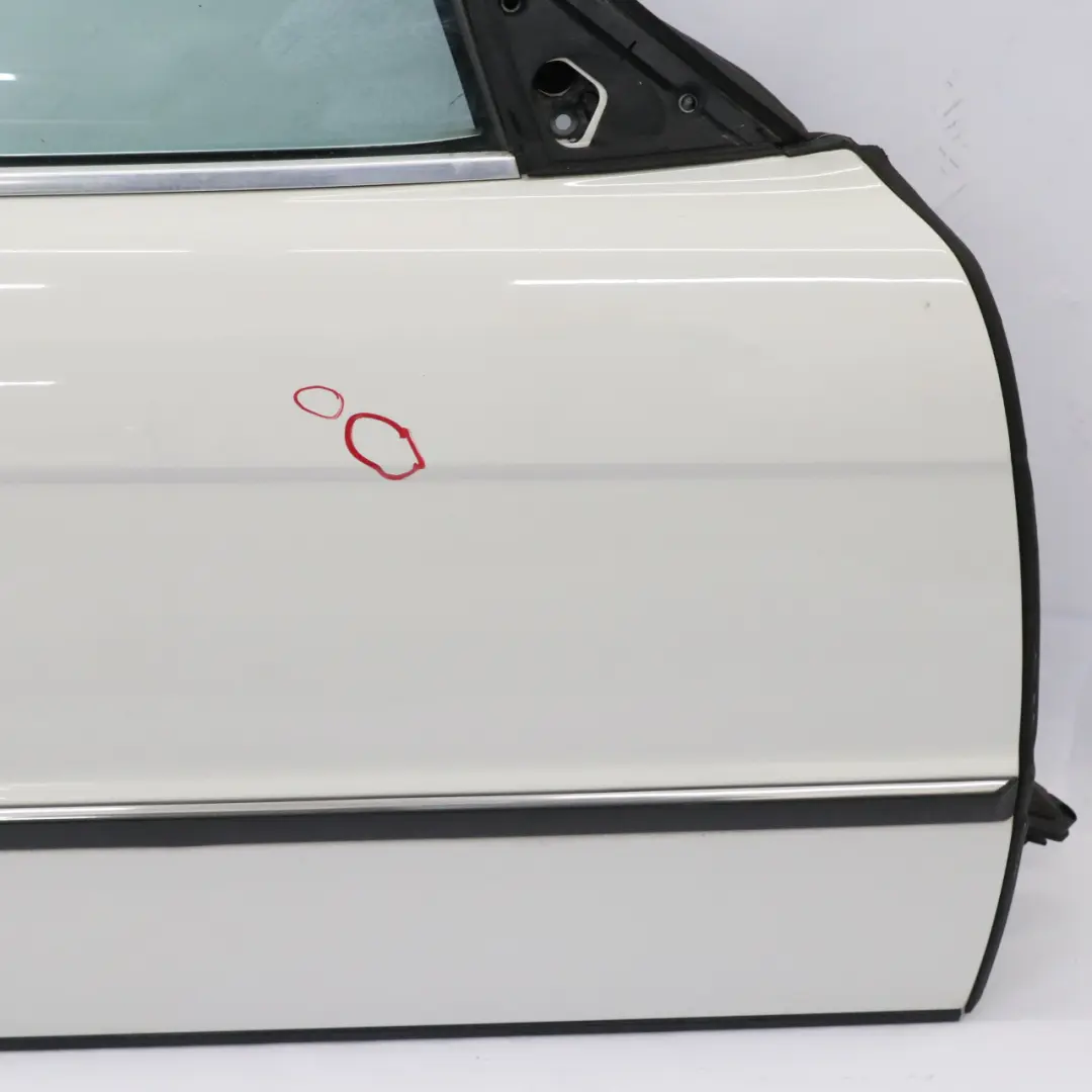 BMW E38 Door Front Right O/S Alpinweiss Alpine White 3 - 300 - SKU 8215310-AW - Part number 8215310