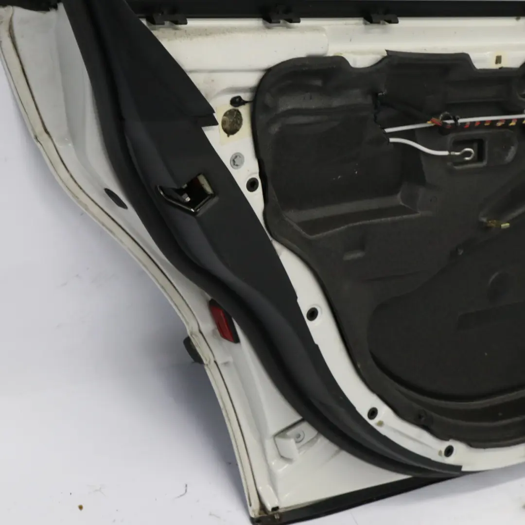 BMW E38 Door Rear Left N/S Alpinweiss Alpine White 3 - 300 - SKU 8223885-AW - Part number 8223885