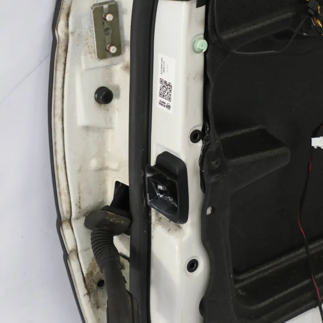 BMW E38 Tür hinten rechts Alpinweiss 3 - 300 - SKU 8223886-AW - Teilenummer 8223886