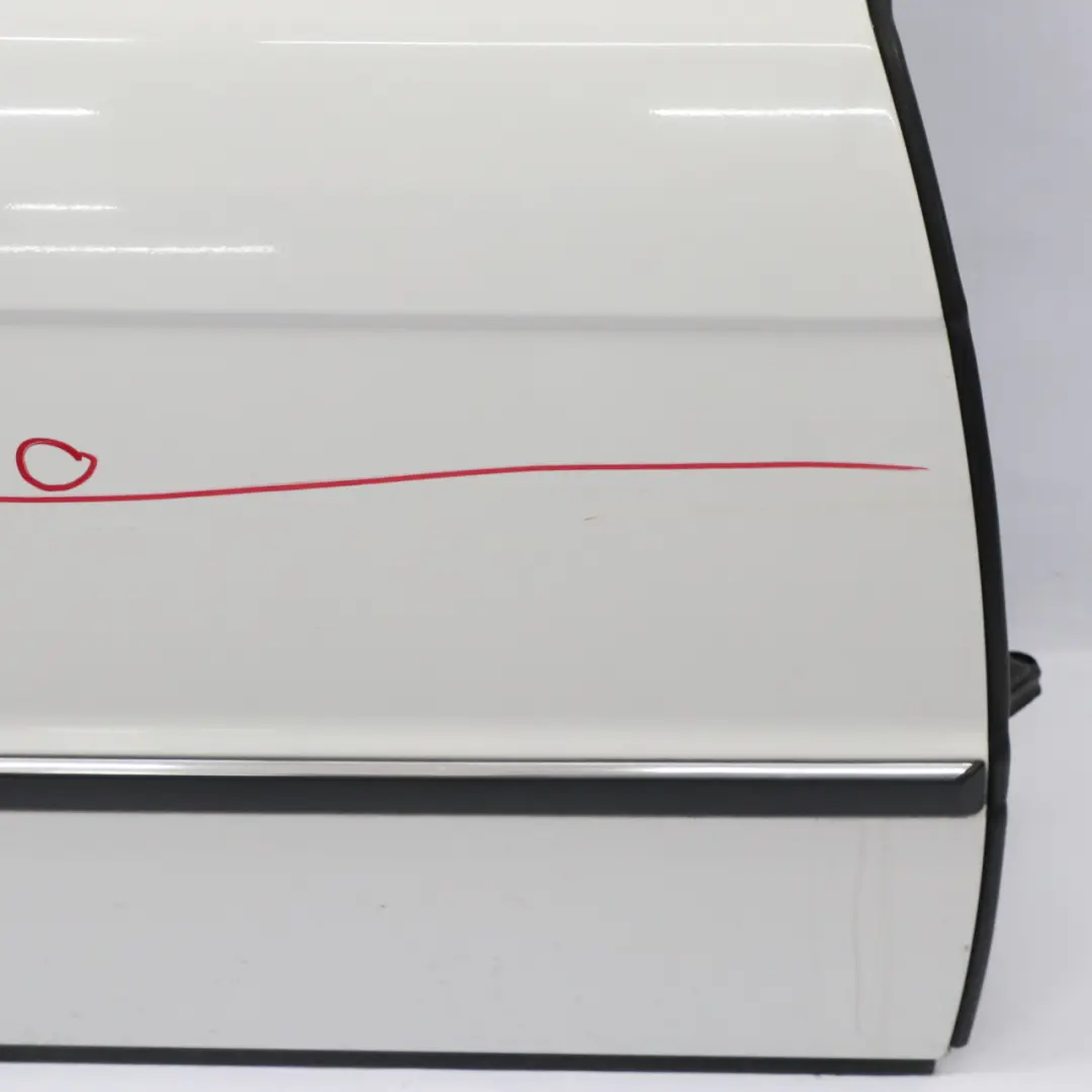 BMW E38 Puerta Trasera Derecha Alpinweiss Alpine Blanco 3 - 300 - SKU 8223886-AW - Número de pieza 8223886