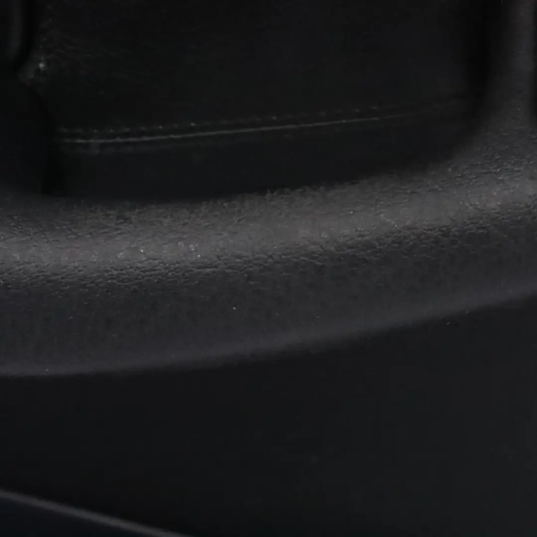 BMW E46 Saloon Touring Front Left N/S Trim Panel Door Card Leather Black - SKU 8224595 - Part number 8224595