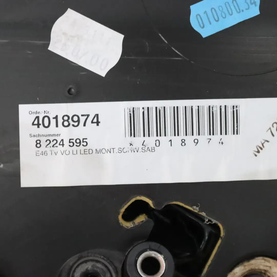 Front Left N/S Trim Panel Door Card Leather Black to BMW E46 Saloon Touring with Part number 8224595 BMW E46 Saloon Touring Front Left N/S Trim Panel Door Card Leather Black - SKU 8224595 - Part number 8224595