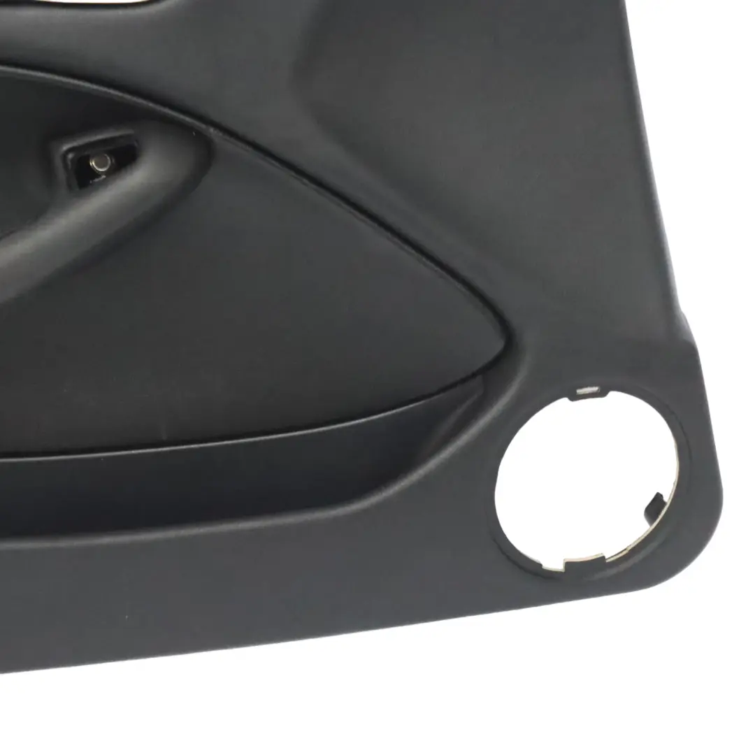 BMW E46 Limousine Kombi Türverkleidung Vorn Links Leder Montana Schwarz - SKU 8224595 - Teilenummer 8224595