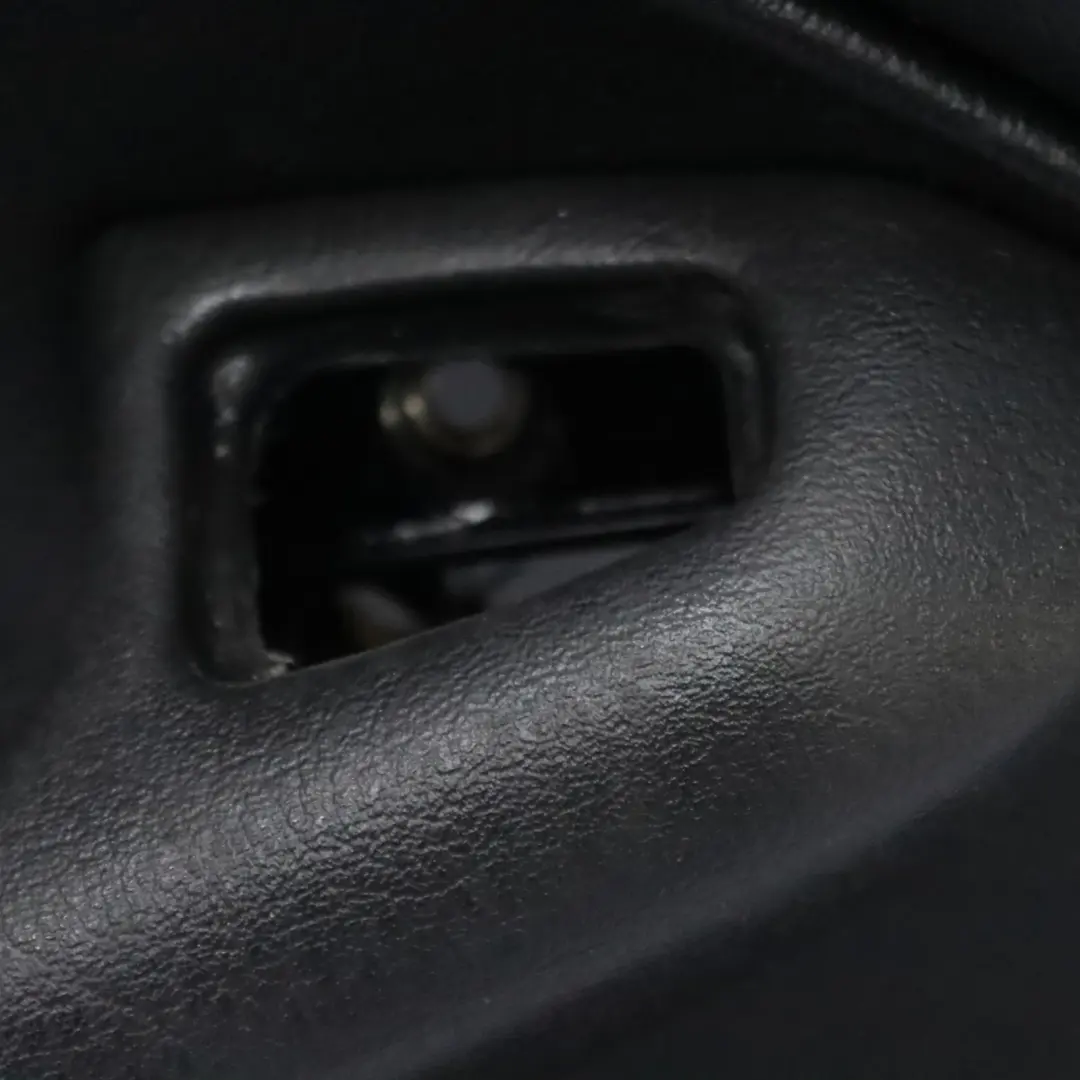BMW E46 Saloon Touring Front Left N/S Trim Panel Door Card Leather Black - SKU 8224595 - Part number 8224595