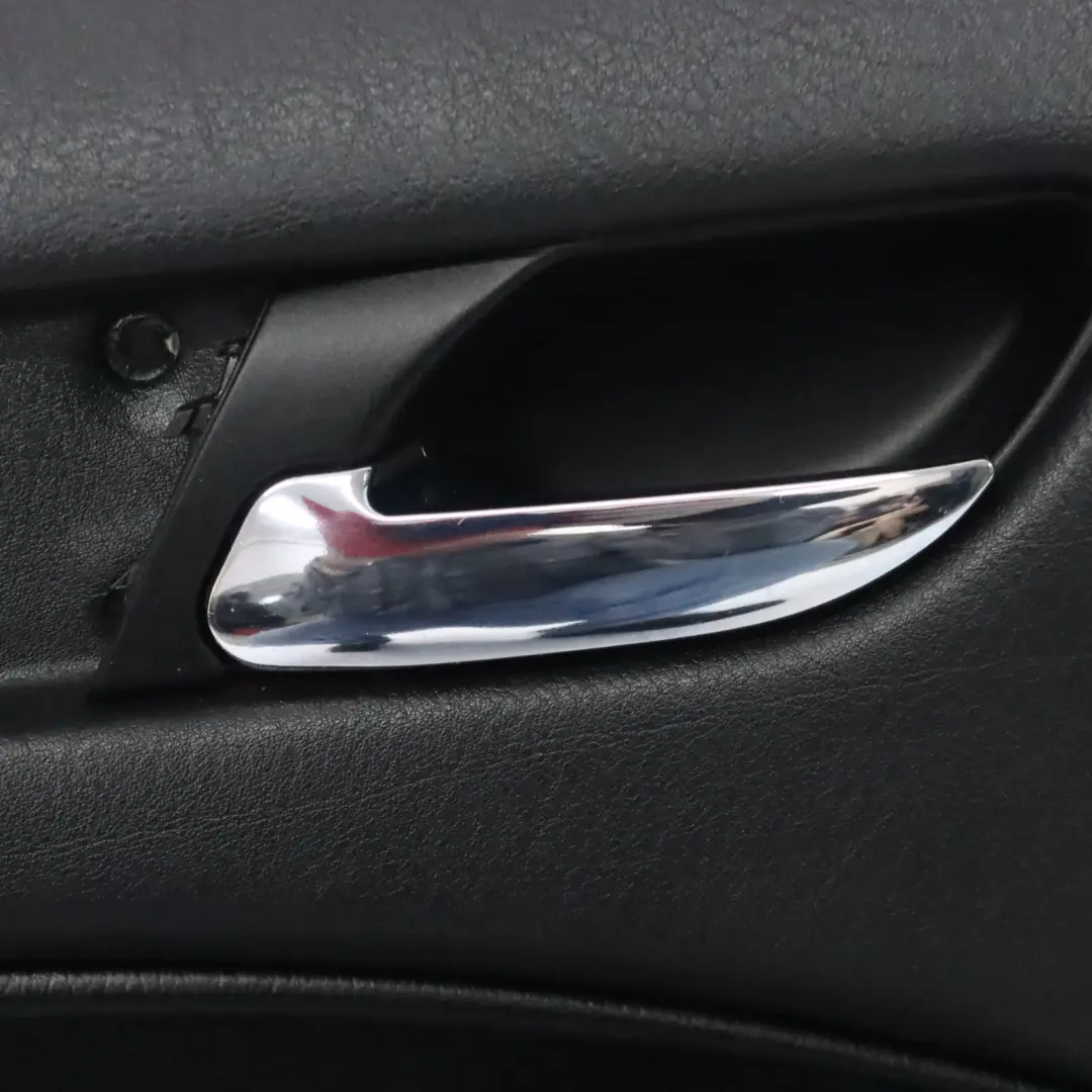 BMW E46 Sedan Kombi Boczek Drzwi Przód Lewy Skóra Czarny - SKU 8224595 - Numer Części 8224595