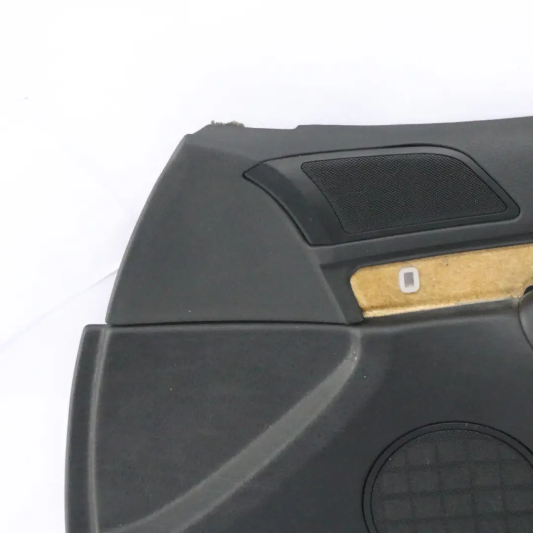 BMW E38 Door Card Front Right O/S Lining Panel Trim Cover Leather Black - SKU rhd-8227010 - Part number 8227010