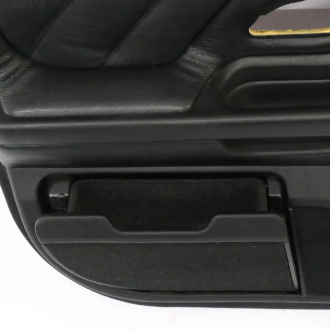 Door Card Front Left N/S Lining Panel Trim Cover Leather Black to BMW E38 with Part number 8227025 BMW E38 Door Card Front Left N/S Lining Panel Trim Cover Leather Black - SKU rhd-8227025 - Part number 8227025