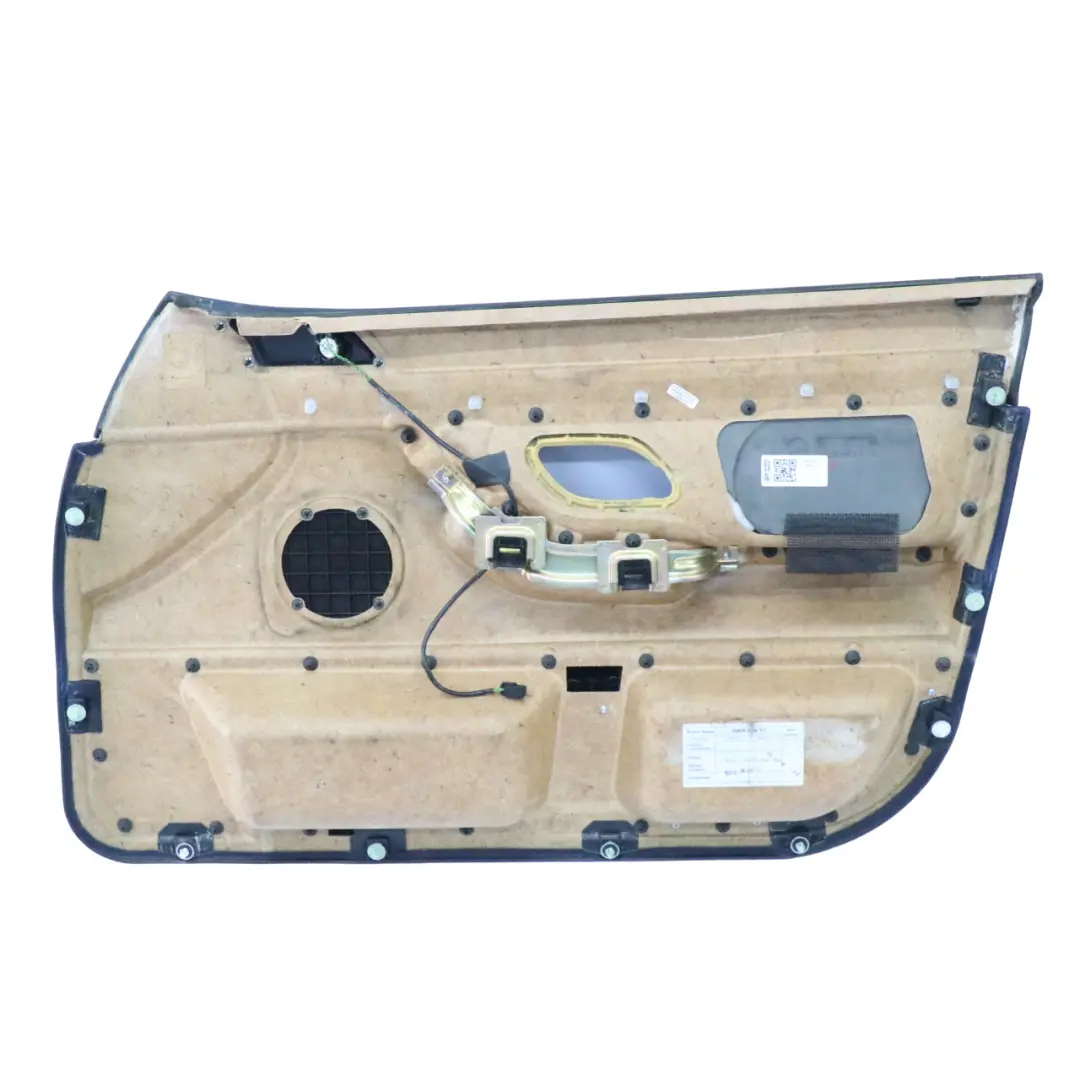 Door Card Front Left N/S Lining Panel Trim Cover Leather Black to BMW E38 with Part number 8227025 BMW E38 Door Card Front Left N/S Lining Panel Trim Cover Leather Black - SKU rhd-8227025 - Part number 8227025