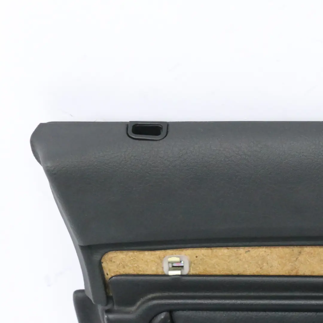 Door Card Front Left N/S Lining Panel Trim Cover Leather Black to BMW E38 with Part number 8227025 BMW E38 Door Card Front Left N/S Lining Panel Trim Cover Leather Black - SKU rhd-8227025 - Part number 8227025