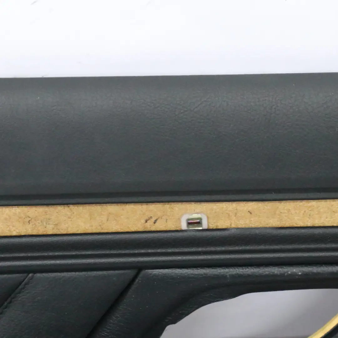 Door Card Front Left N/S Lining Panel Trim Cover Leather Black to BMW E38 with Part number 8227025 BMW E38 Door Card Front Left N/S Lining Panel Trim Cover Leather Black - SKU rhd-8227025 - Part number 8227025