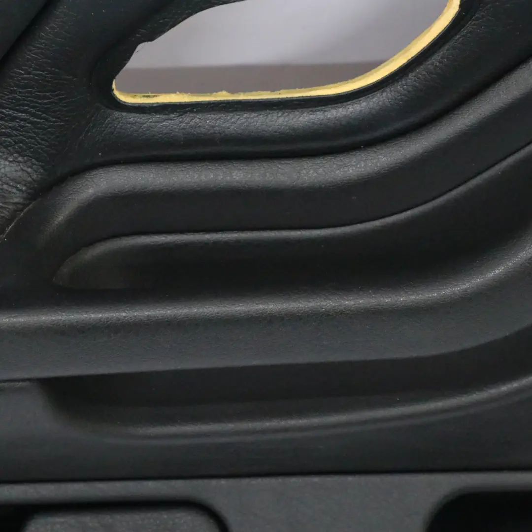 BMW E38 Door Card Front Left N/S Lining Panel Trim Cover Leather Black - SKU rhd-8227025 - Part number 8227025