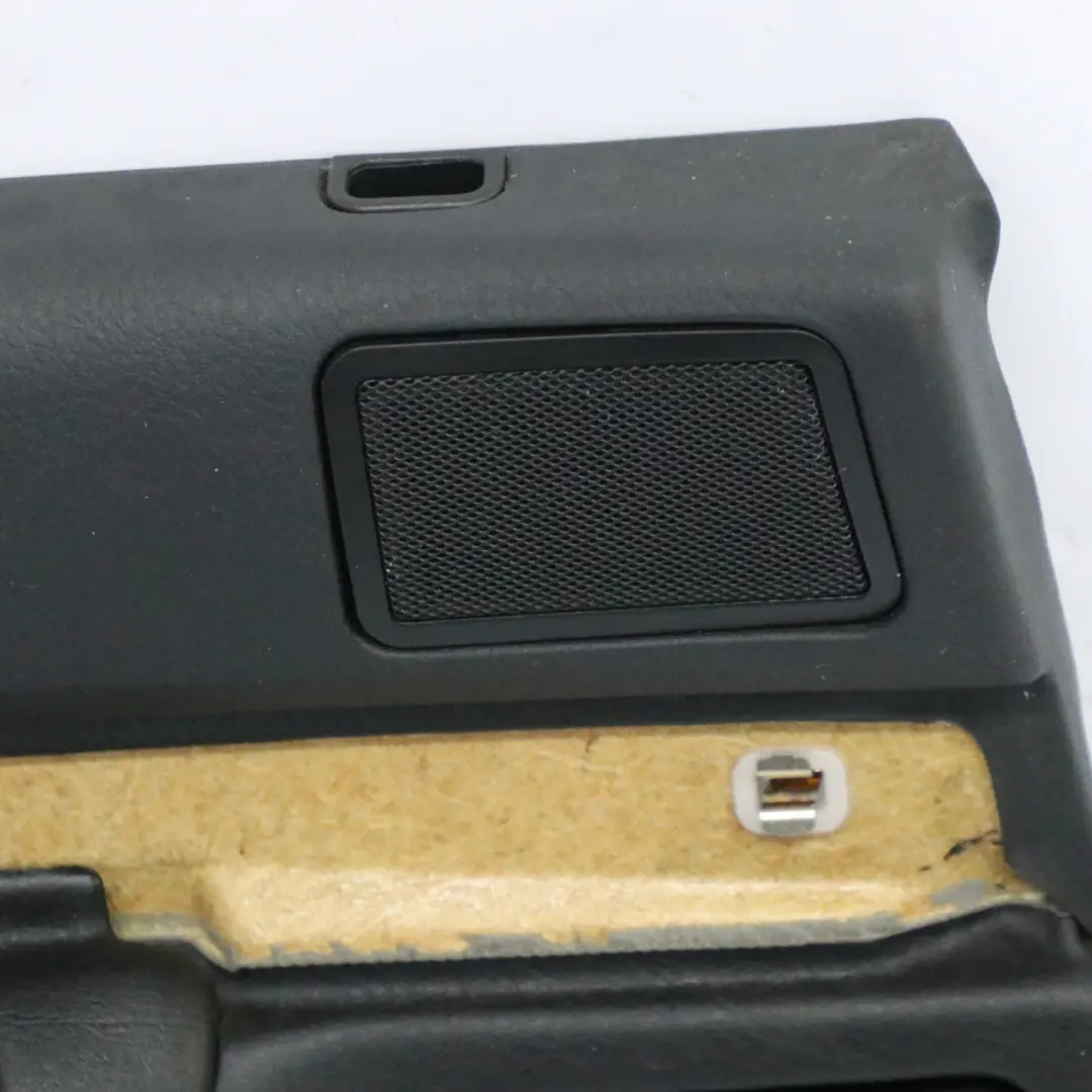 BMW E38 Door Card Rear Left N/S Lining Panel Trim Cover Leather Black - SKU 8227157 - Part number 8227157