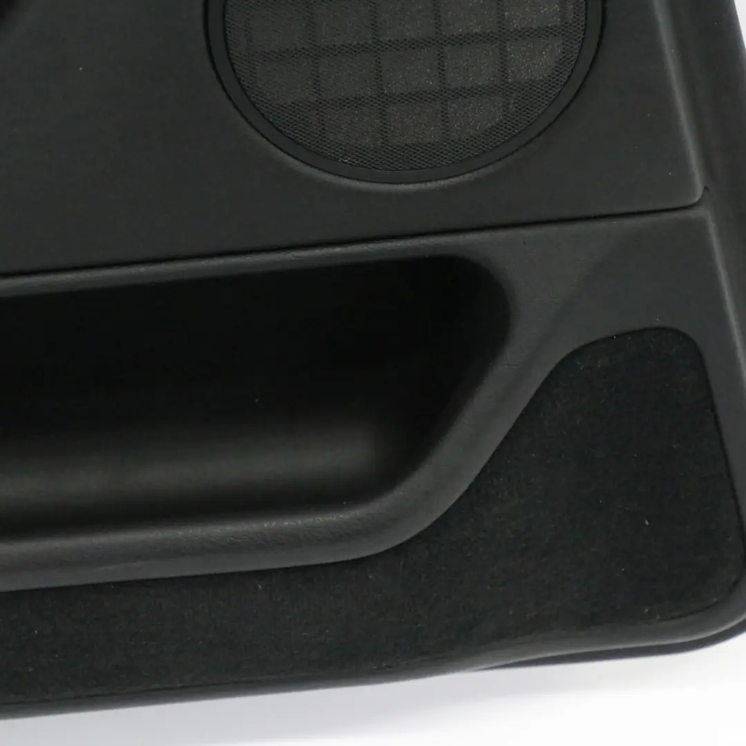 Door Card Rear Left N/S Lining Panel Trim Cover Leather Black to BMW E38 with Part number 8227157 BMW E38 Door Card Rear Left N/S Lining Panel Trim Cover Leather Black - SKU 8227157 - Part number 8227157