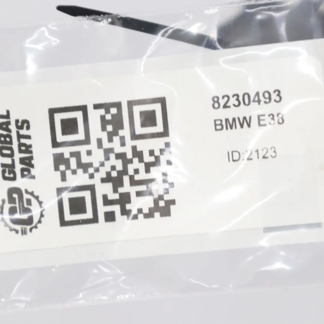 BMW E38 Window Strip Front Door Left N/S Gasket Seal Strip Chrome - SKU 8230493 - Part number 8230493