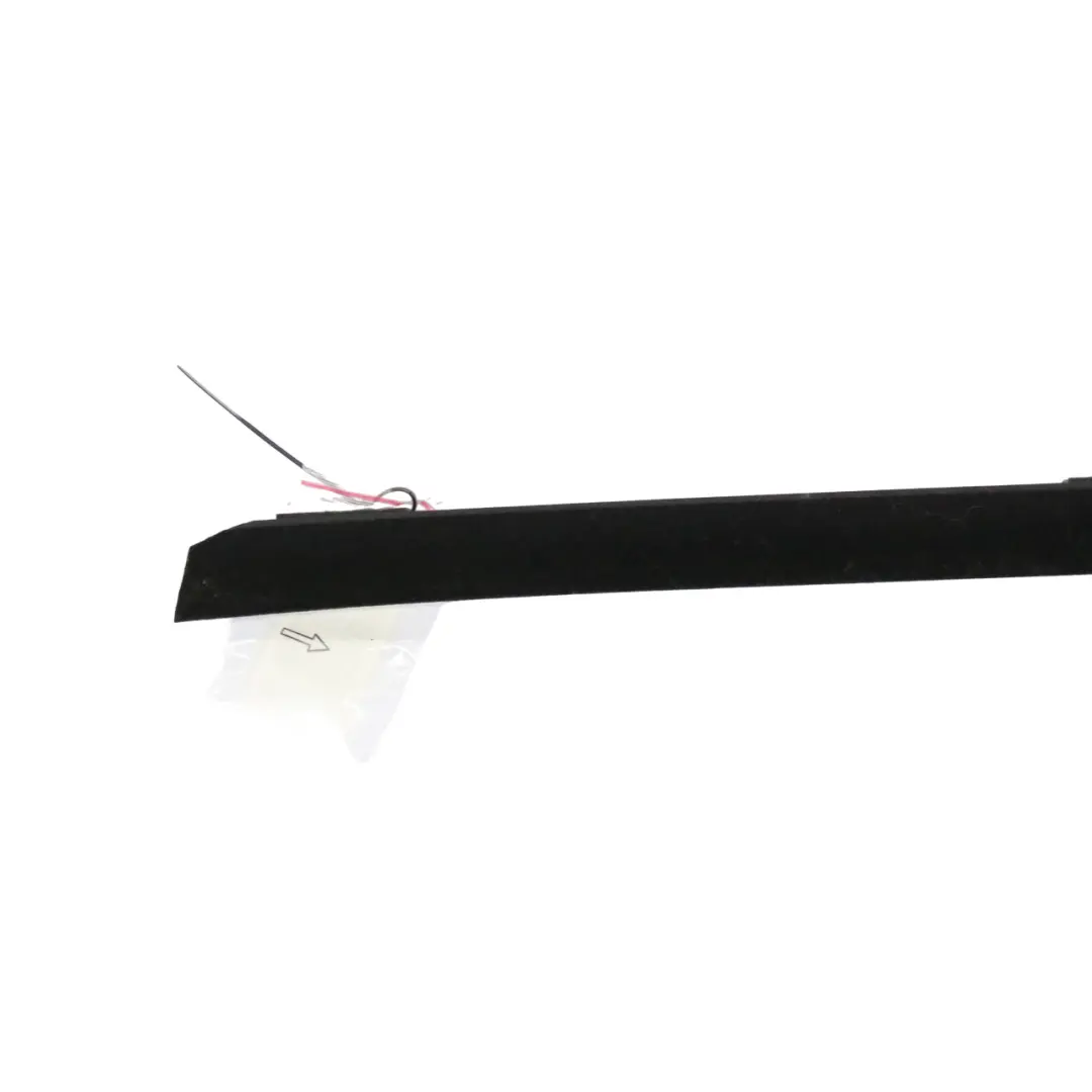 BMW E38 Bandeau de fenêtre Porte avant gauche Joint d'étanchéité chrome - SKU 8230493 - Numéro de pièce 8230493
