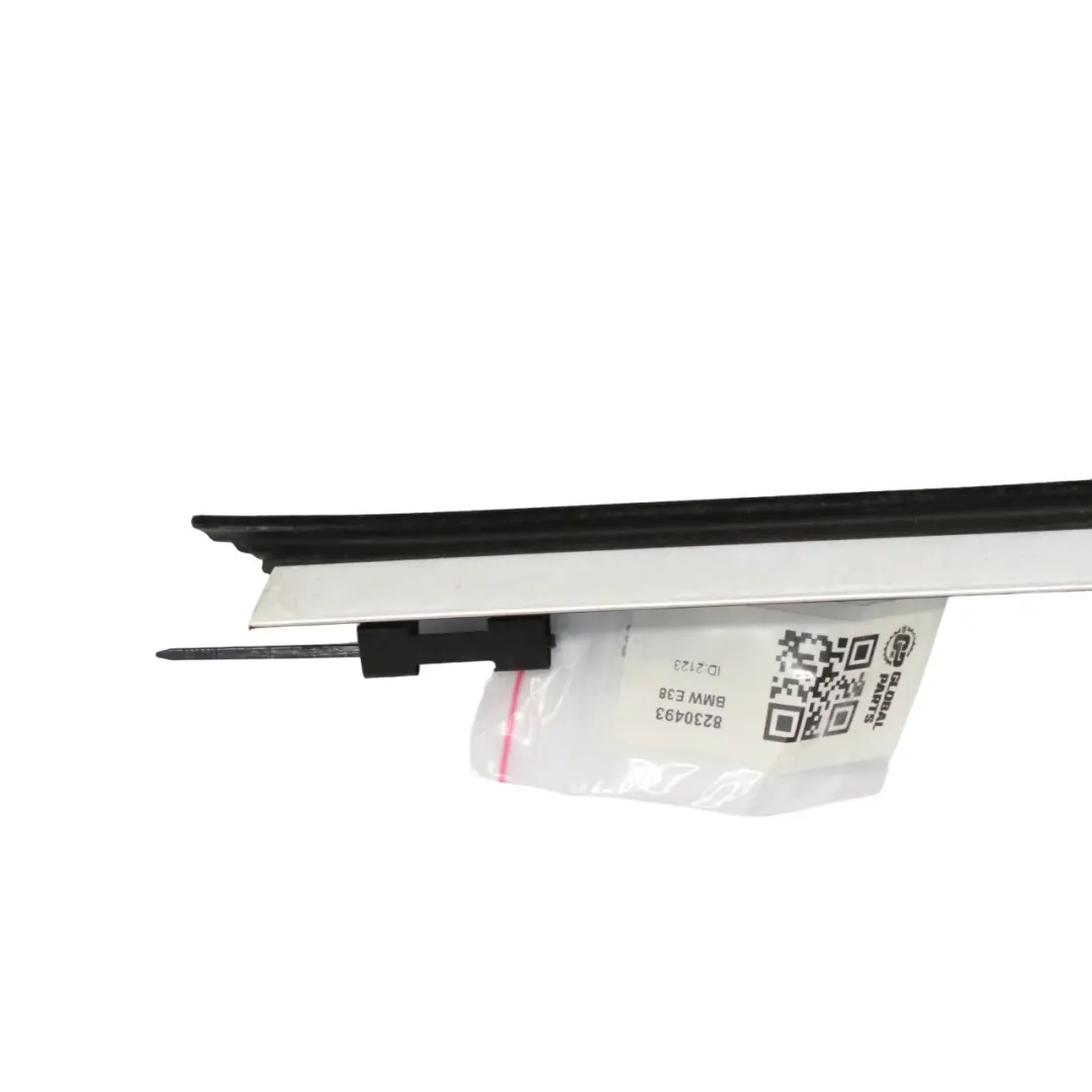 Finestra Striscia Porta Anteriore Sinistra Guarnizione Striscia Cromo per BMW E38 con numero di parte 8230493 BMW E38 Finestra Striscia Porta Anteriore Sinistra Guarnizione Striscia Cromo - SKU 8230493 - Numero di parte 8230493