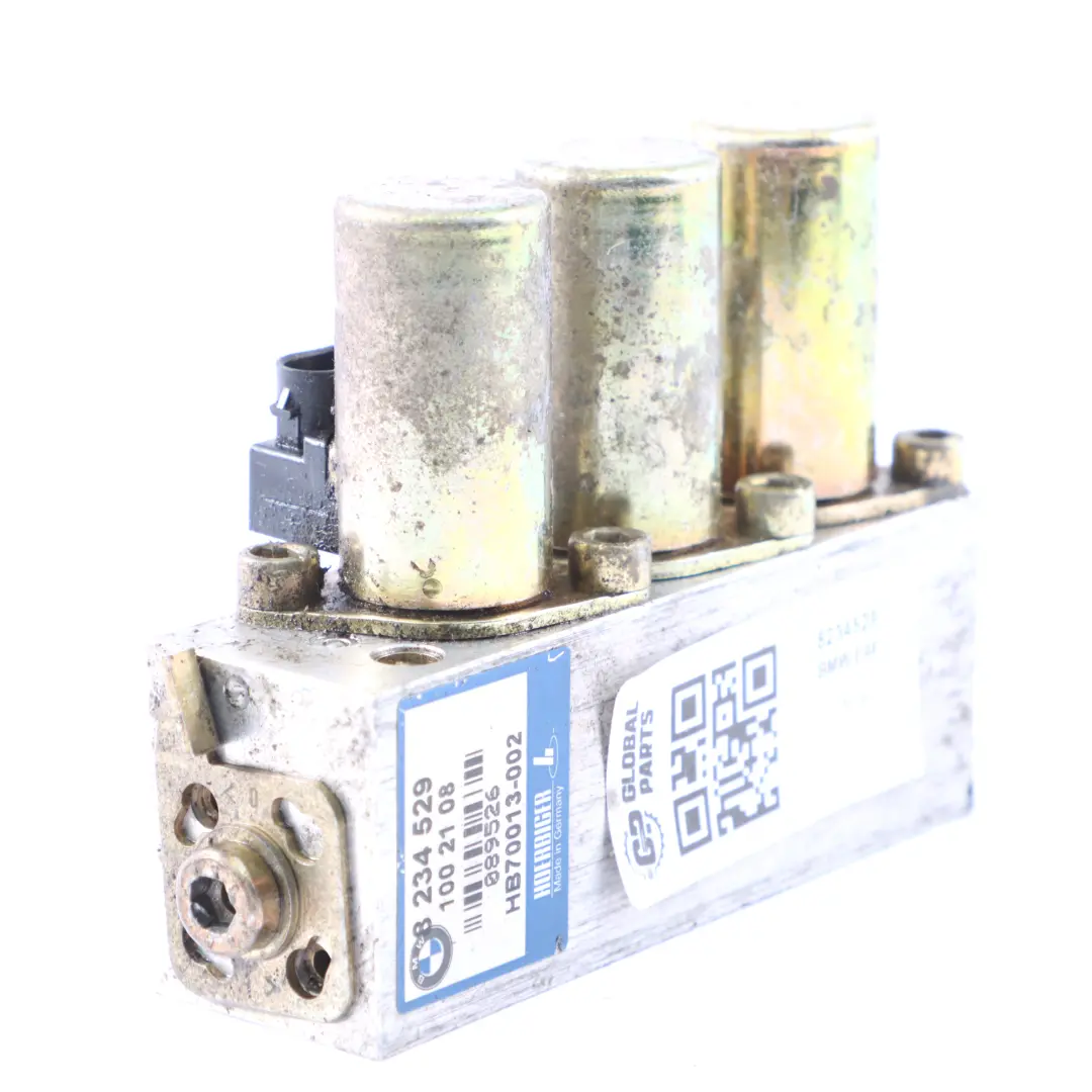 Bloque válvulas BMW E46 Convertible Techo plegable Válvula control bomba para con número de pieza 8234529 Bloque válvulas BMW E46 Convertible Techo plegable Válvula control bomba - SKU 8234529 - Número de pieza 8234529