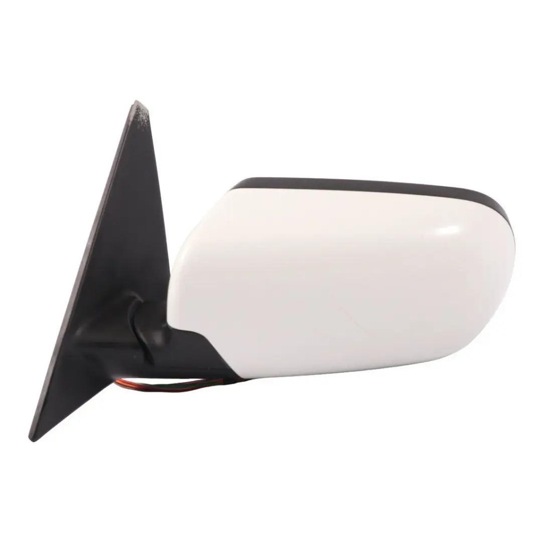 BMW E38 Wing Mirror Heated Door Left N/S Outside Alpine White - 300 - SKU rhd-8266445-AW - Part number 8266445