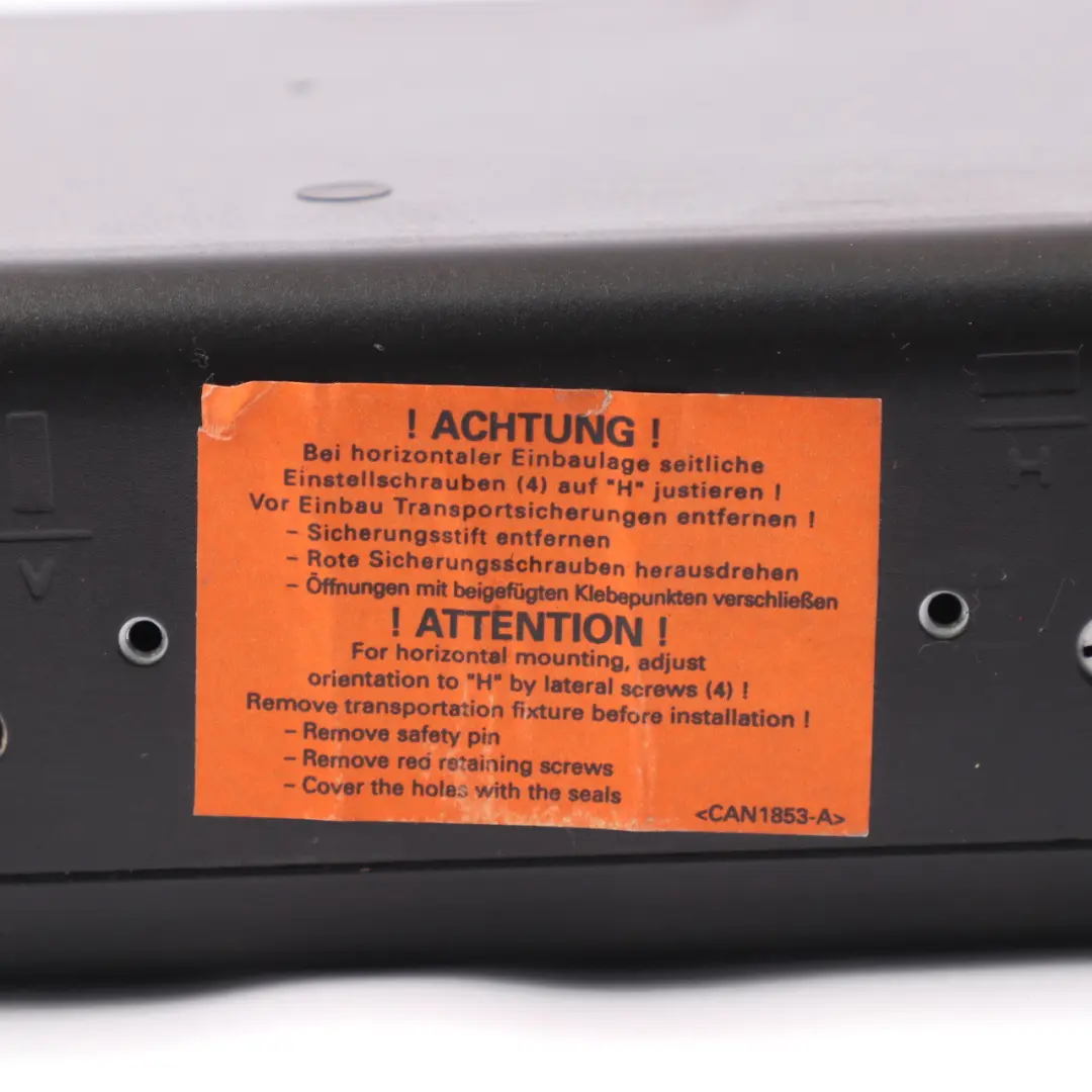  CD-Wechsler BMW E38 Kompakt 6-fach-Wechsler ohne Magazin - SKU 8361058 - Teilenummer 8361058