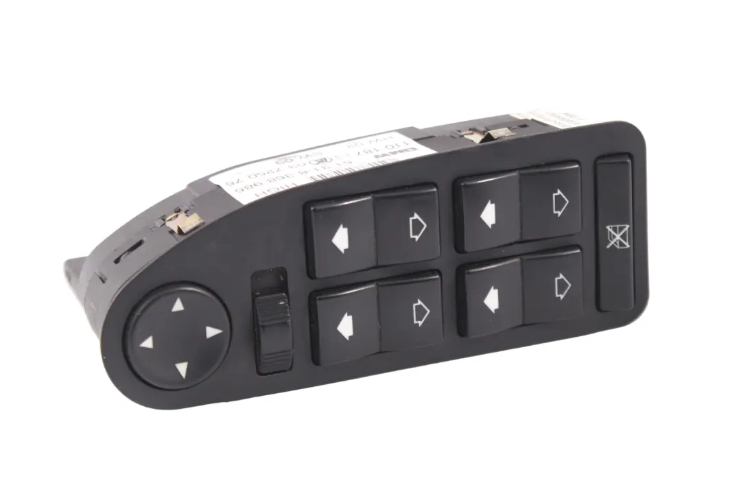 Window Lifter Switch BMW X3 E38 Drivers Door Mirror Adjustment Switch to with Part number 8368986 Window Lifter Switch BMW X3 E38 Drivers Door Mirror Adjustment Switch - SKU rhd-8368986 - Part number 8368986