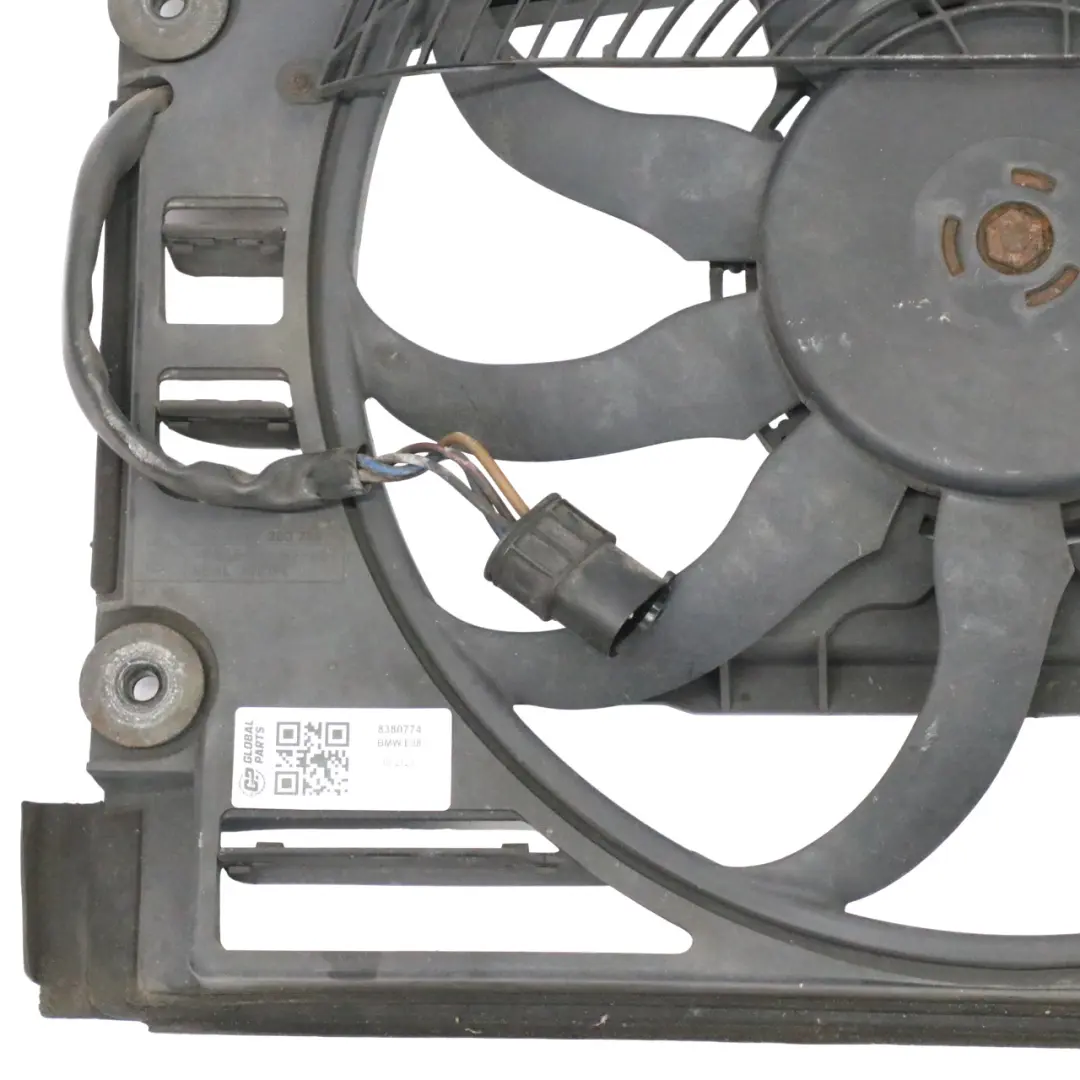 BMW E38 Motore Raffreddamento Radiatore Ventola Benzina M50 M60 M72 - SKU 8380774 - Numero di parte 8380774