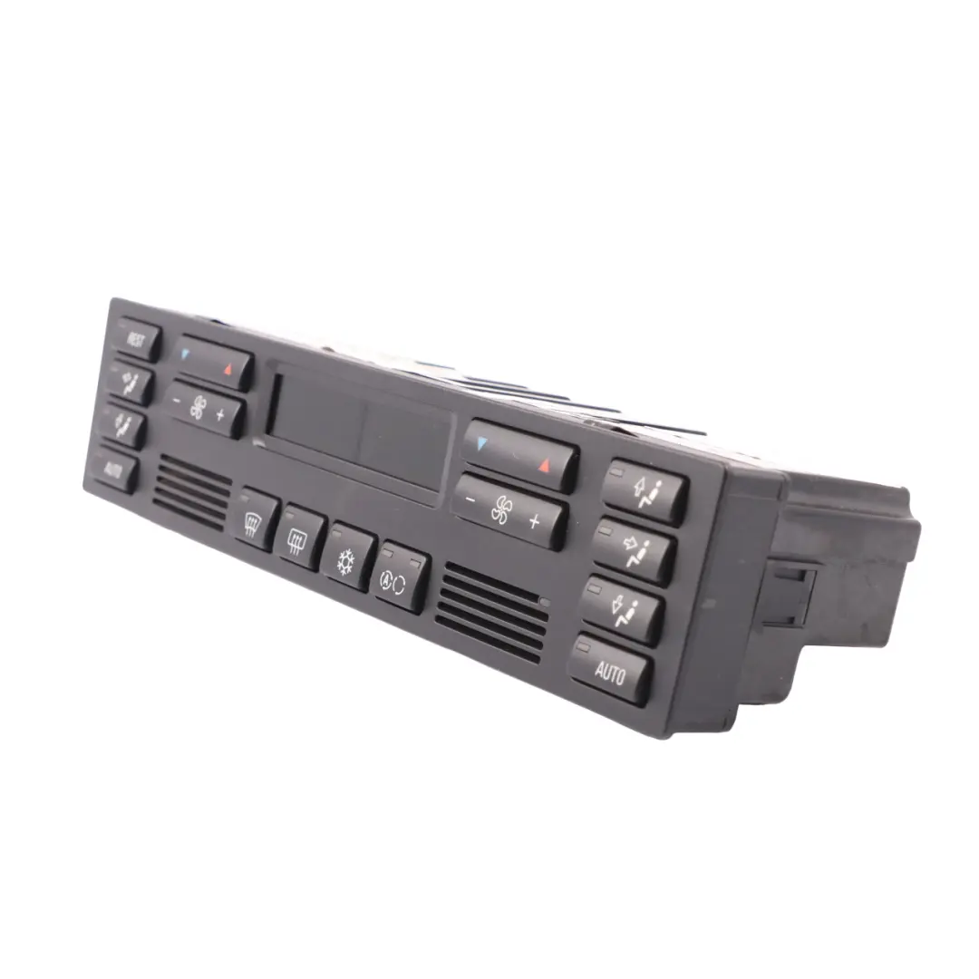 BMW E38 Radio Aire Acondicionado A/C Control Panel Interruptor Negro - SKU 8385590 - Número de pieza 8385590