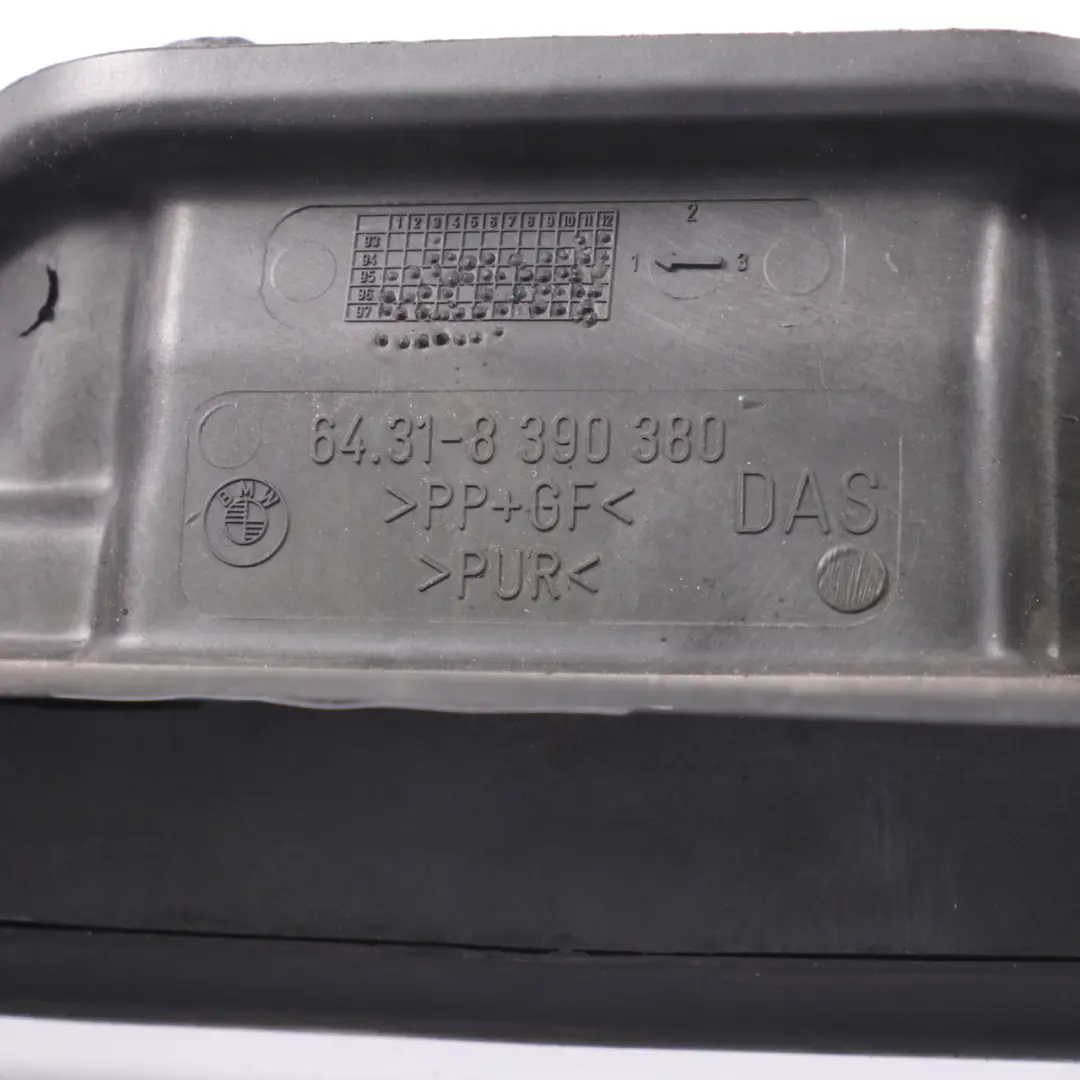 BMW E38 Capot Air Évent Entrée Conduit - SKU 8390380 - Numéro de pièce 8390380