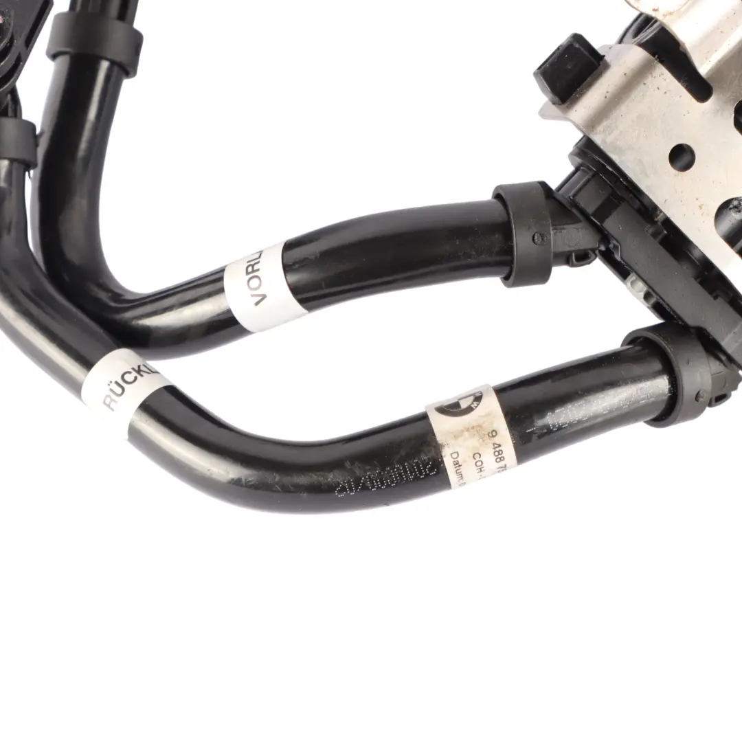 B38X Transmission Oil Cooling Cooler Pipe Line Hose 9488754 to BMW F45 F46 Mini F60 with Part number 8481575 BMW F45 F46 Mini F60 B38X Transmission Oil Cooling Cooler Pipe Line Hose 9488754 - SKU 8481575 - Part number 8481575