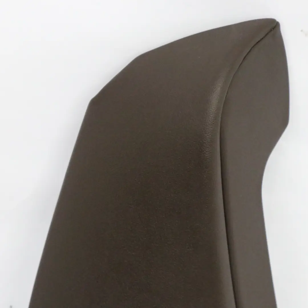 Asiento Trasero Derecho Lateral Recubrimiento Panel Cuero Vernasca Mokka para BMW G20 con número de pieza 8491234 BMW G20 Asiento Trasero Derecho Lateral Recubrimiento Panel Cuero Vernasca Mokka - SKU 8491234 - Número de pieza 8491234