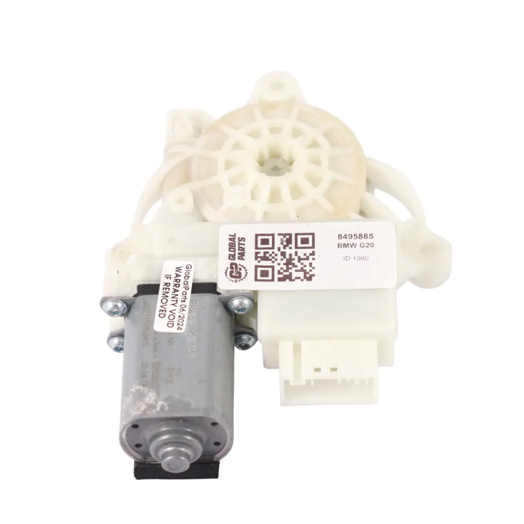 Motore alzacristalli BMW G20 porta anteriore finestra sinistra motore per con numero di parte 8495865 Motore alzacristalli BMW G20 porta anteriore finestra sinistra motore - SKU 8495865 - Numero di parte 8495865