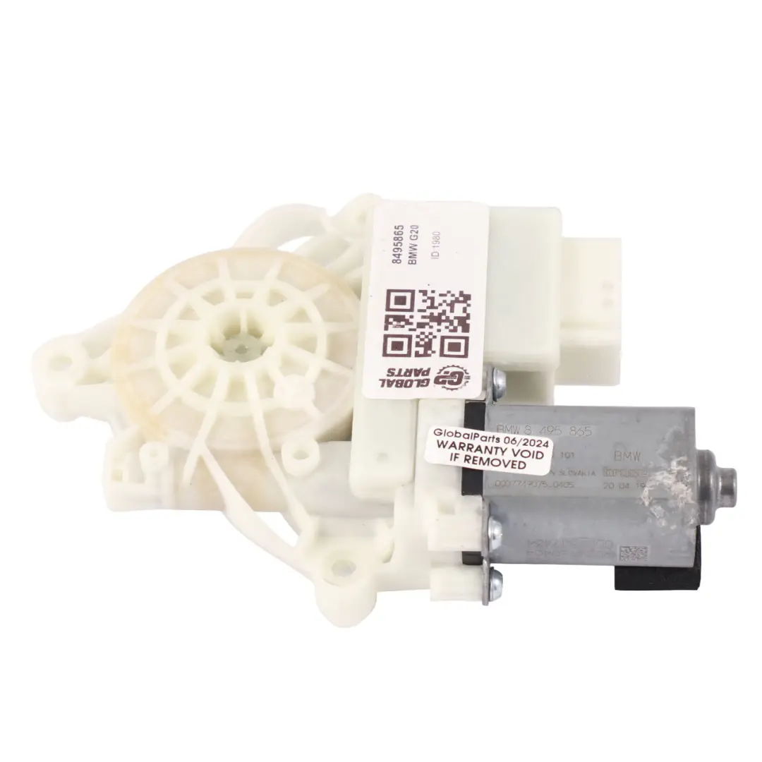 Motore alzacristalli BMW G20 porta anteriore finestra sinistra motore per con numero di parte 8495865 Motore alzacristalli BMW G20 porta anteriore finestra sinistra motore - SKU 8495865 - Numero di parte 8495865