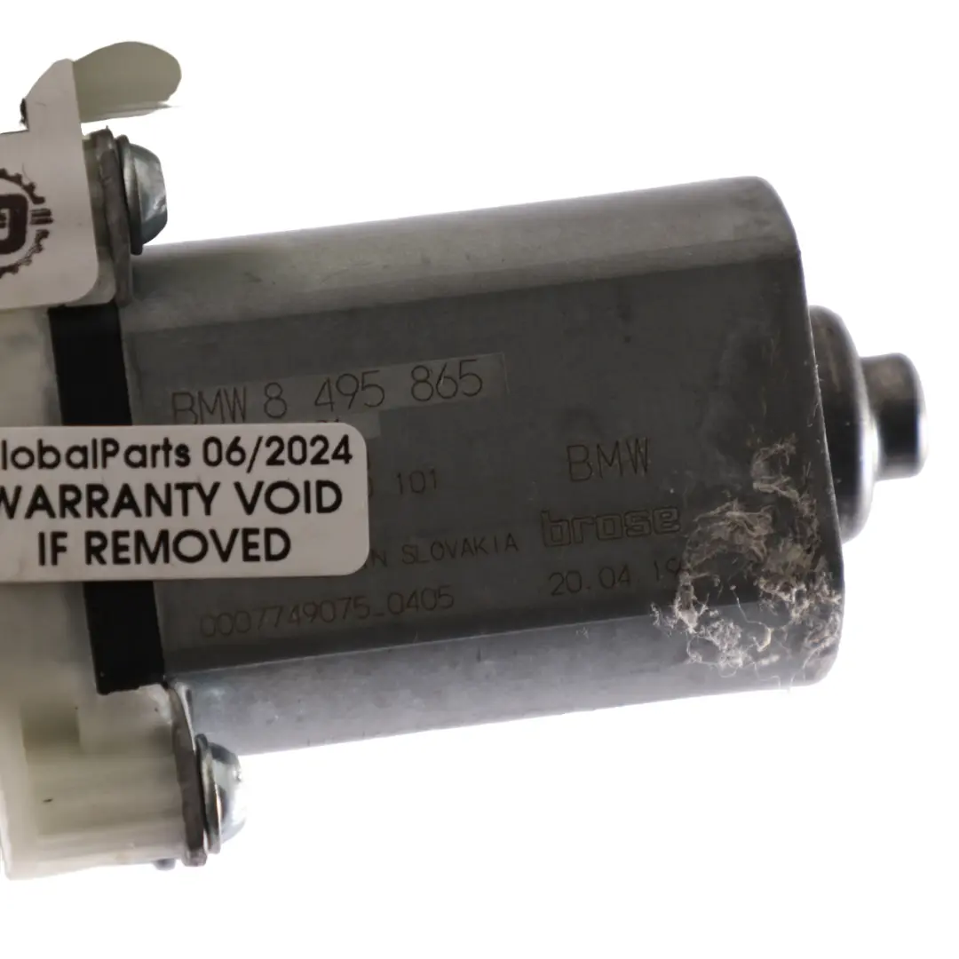  Fensterheber Motor BMW G20 G21 Vordertür Fenster Links Motorantrieb - SKU 8495865 - Teilenummer 8495865