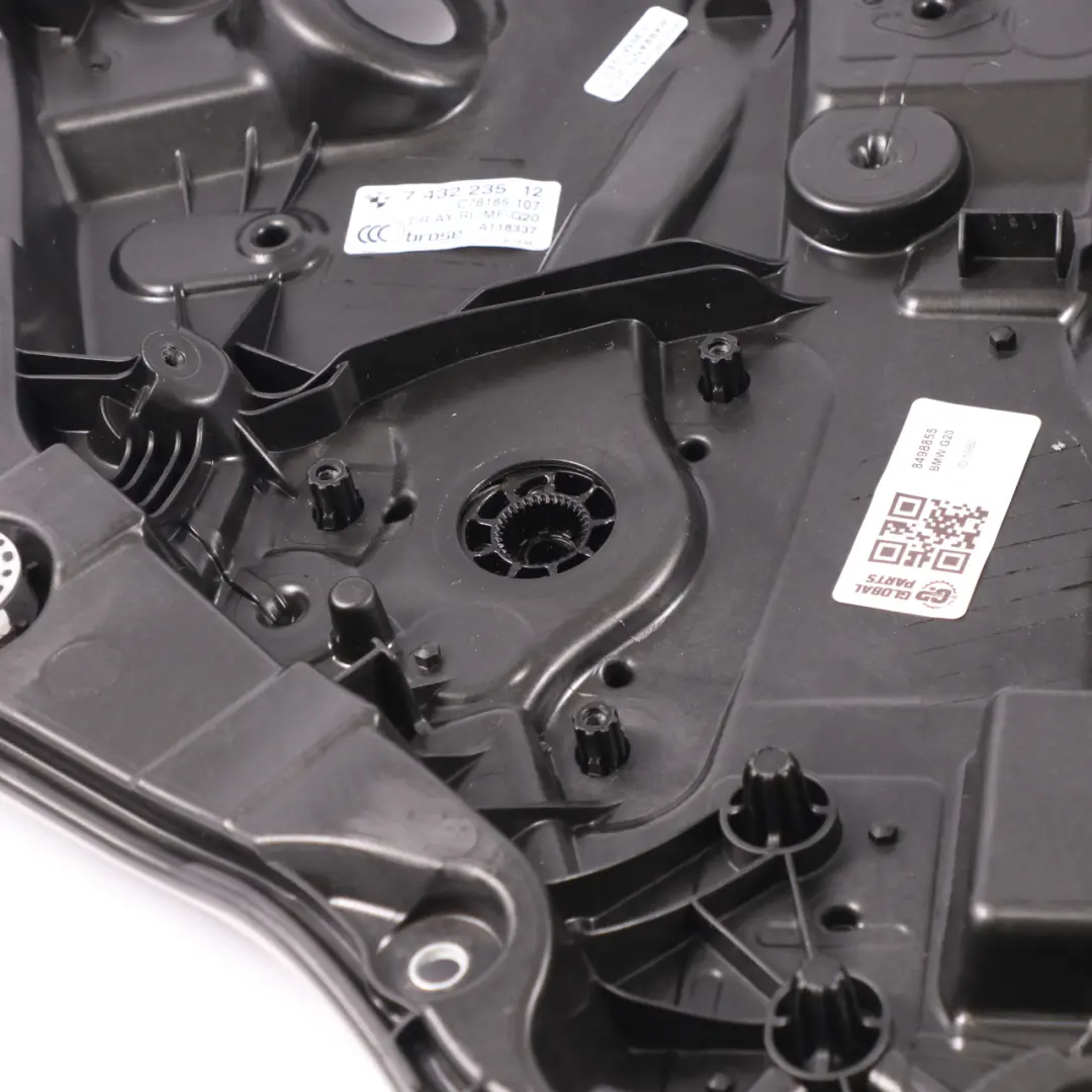 Porta porta BMW G20 G21 posteriore sinistra meccanismo alzacristalli per con numero di parte 8498855 Porta porta BMW G20 G21 posteriore sinistra meccanismo alzacristalli - SKU 8498855 - Numero di parte 8498855