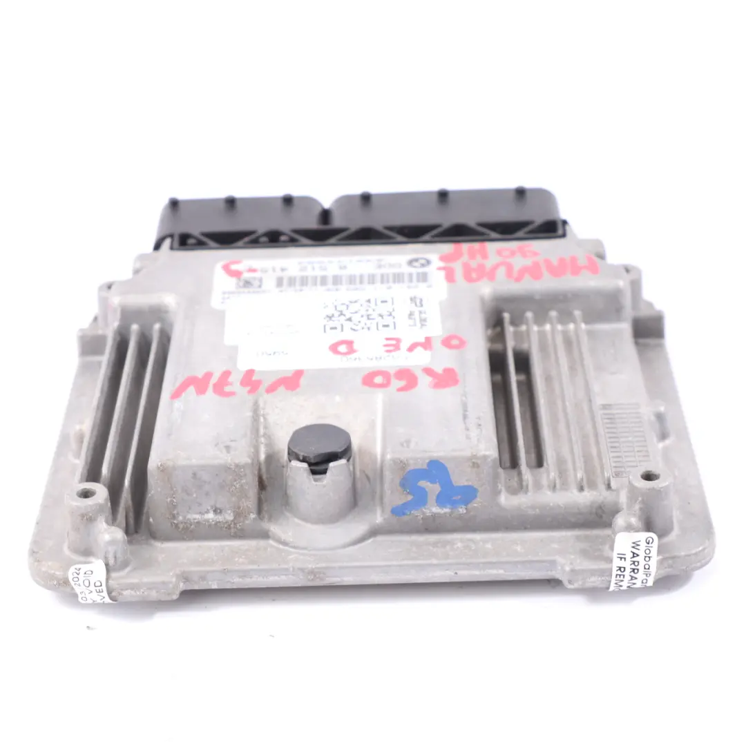 Mini One D R60 N47N 90HP Diesel Engine Control Module ECU DDE Manual - SKU 8512415-9 - Part number 8512415