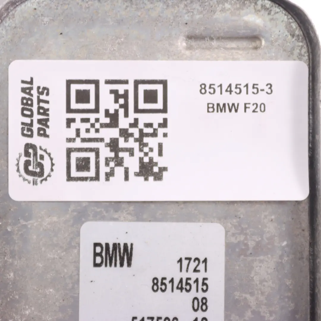 Trasmissione Radiatore Olio Cambio per BMW F20 F21 LCI F30 F31 con numero di parte 8514515 BMW F20 F21 LCI F30 F31 Trasmissione Radiatore Olio Cambio - SKU 8514515-3 - Numero di parte 8514515