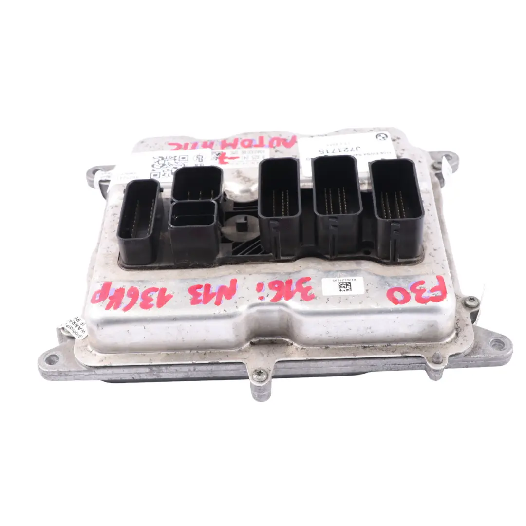 Control Unit Module ECU DME Automatic to BMW F20 F30 116i 316i N13 Engine with Part number 8625241 BMW F20 F30 116i 316i N13 Engine Control Unit Module ECU DME Automatic - SKU 8625241-7 - Part number 8625241