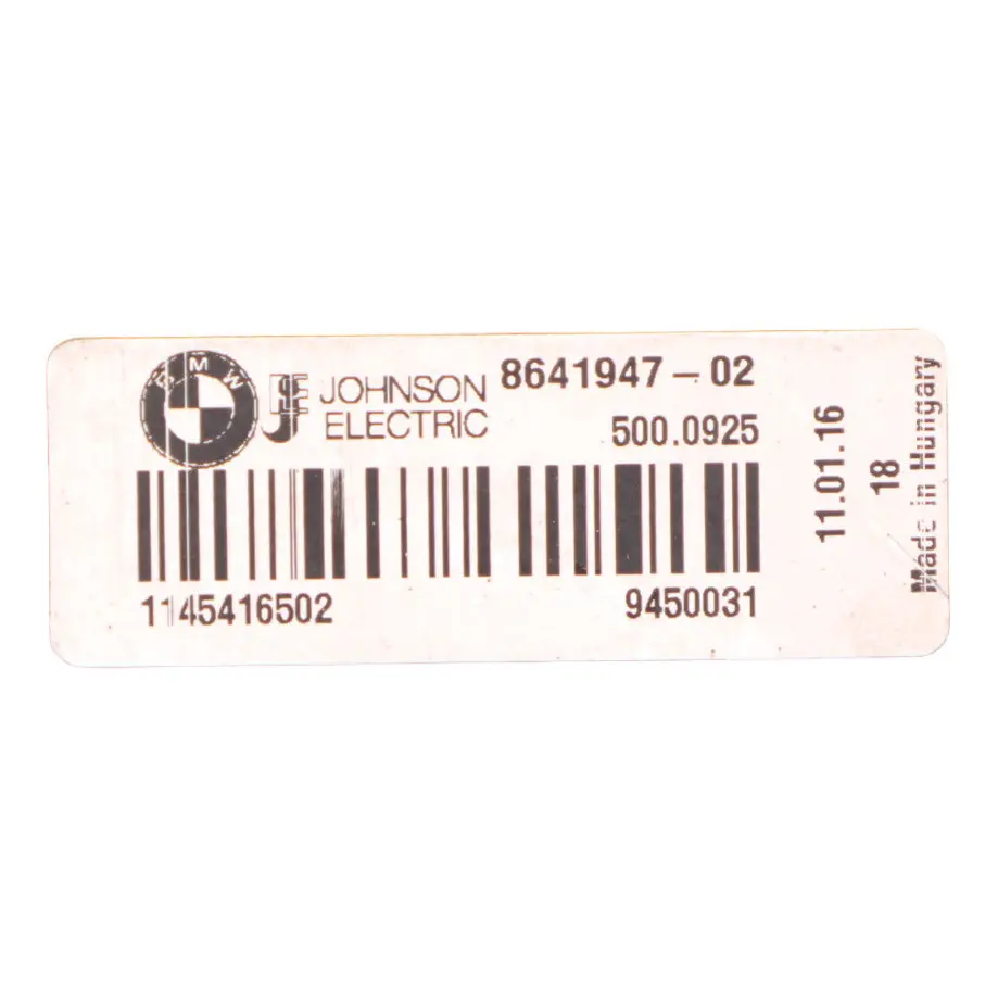 BMW F20 F21 F22 F30 LCI Motor ventilador radiador refrigeración motor 8641947 - SKU 8625440-4 - Número de pieza 8625440