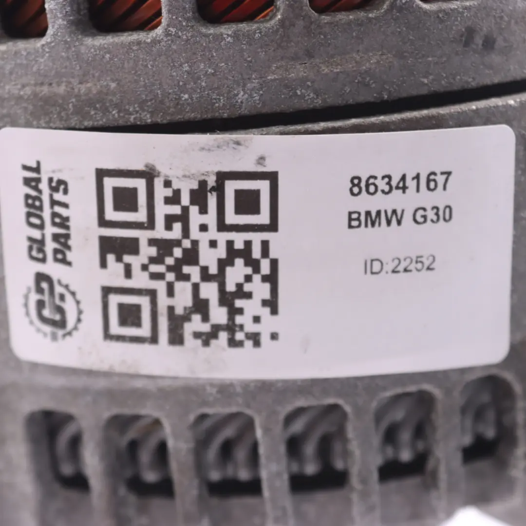 Alternador BMW G11 G12 LCI G20 G21 G30 G31 Alternador 250A Denso para con número de pieza 8634167 Alternador BMW G11 G12 LCI G20 G21 G30 G31 Alternador 250A Denso - SKU 8634167 - Número de pieza 8634167