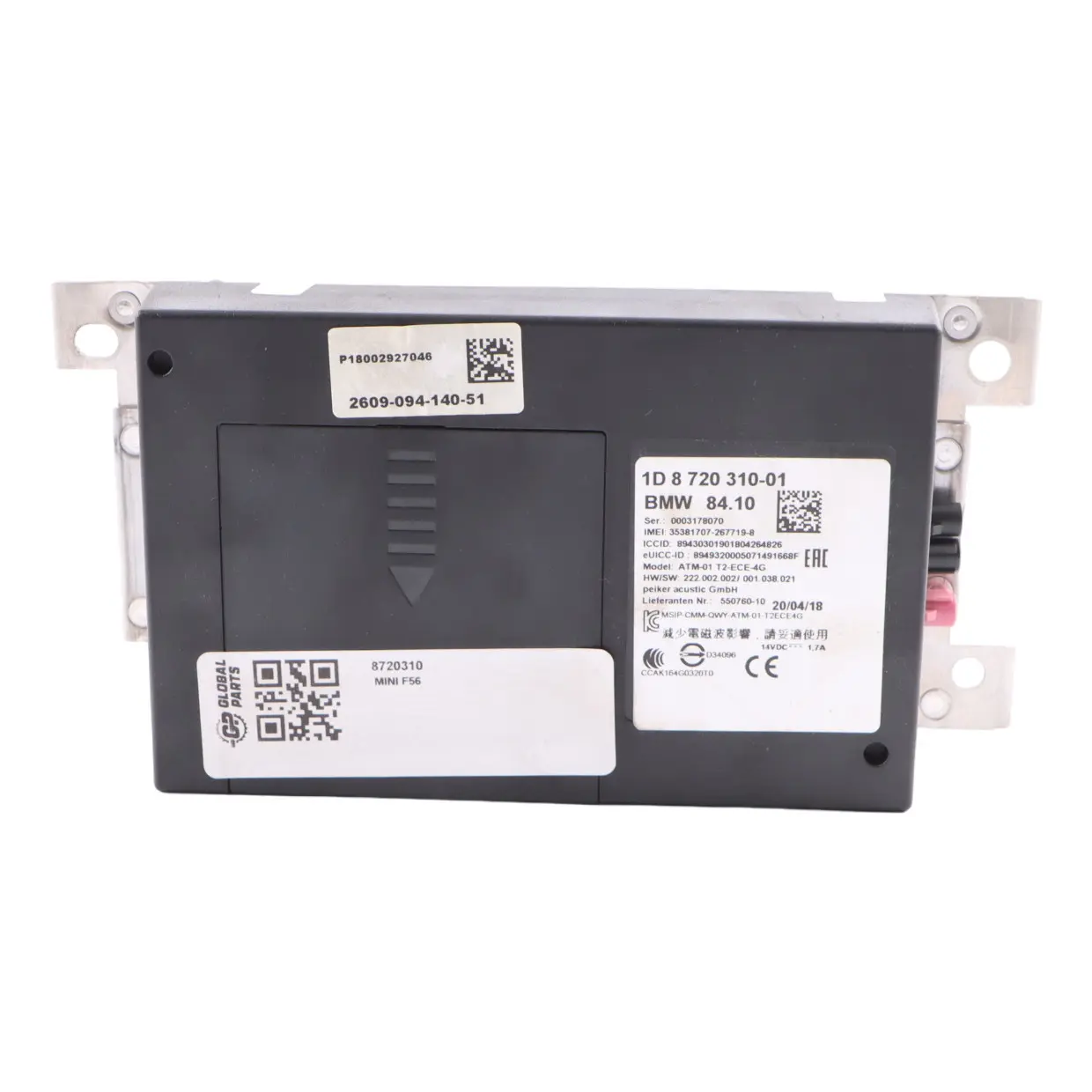 Telematikmodul Mini F54 F55 F56 F60 Bluetooth Steuergerät ECU 8720310