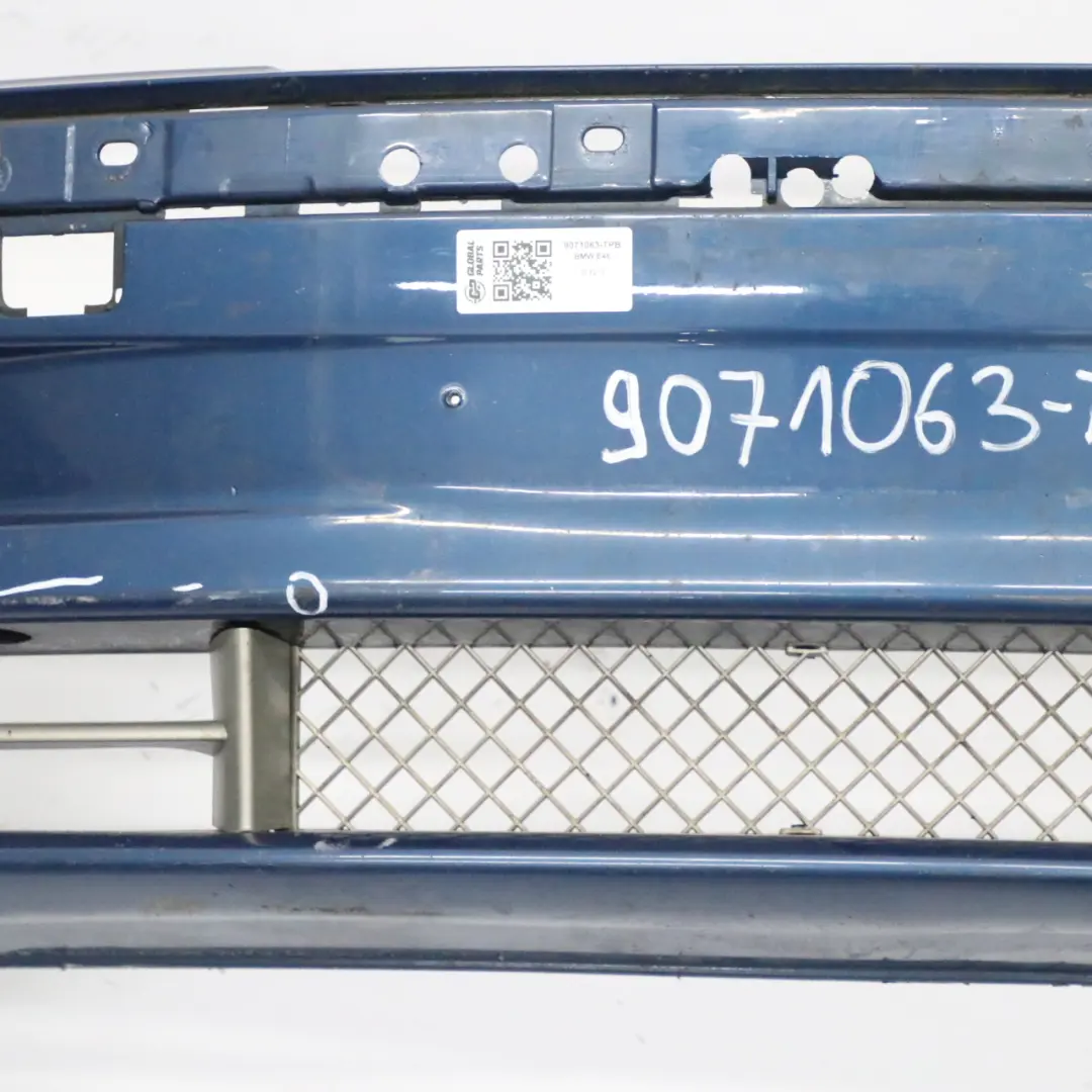 Front Bumper Trim Panel Topasblau Blue Metallic - 364 to BMW E46 Saloon Touring with Part number 9071063 BMW E46 Saloon Touring Front Bumper Trim Panel Topasblau Blue Metallic - 364 - SKU 9071063-TPB - Part number 9071063