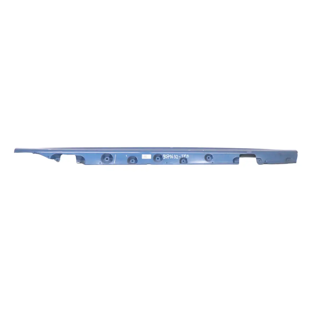 BMW E46 Destra davanzale laterale Kick Panel Topasblau Blu Metallizzato - 364 - SKU 9071632-TPB - Numero di parte 9071632
