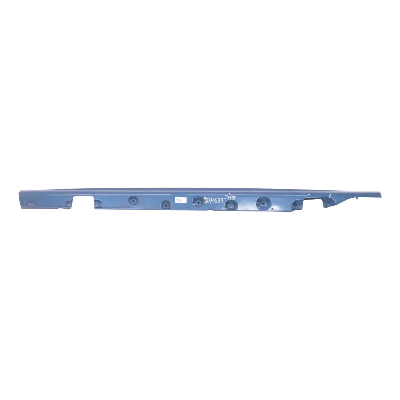 BMW E46 Left N/S Side Sill Skirt Kick Panel Topasblau Blue Metallic - 364
