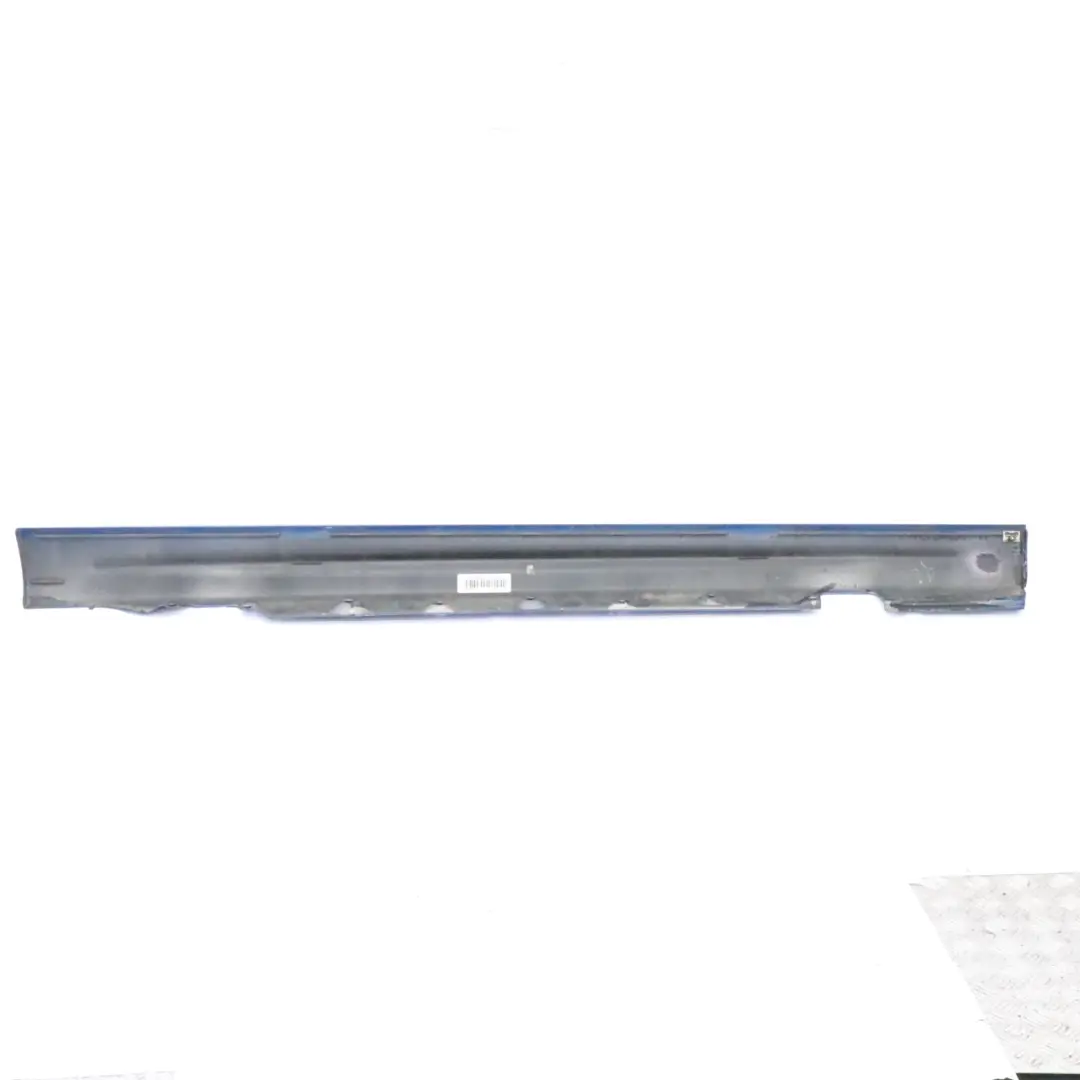 BMW E46 Schwellerleiste Schweller Links Topasblau Blau Metallic - 364 - SKU 9071633-TPB - Teilenummer 9071633