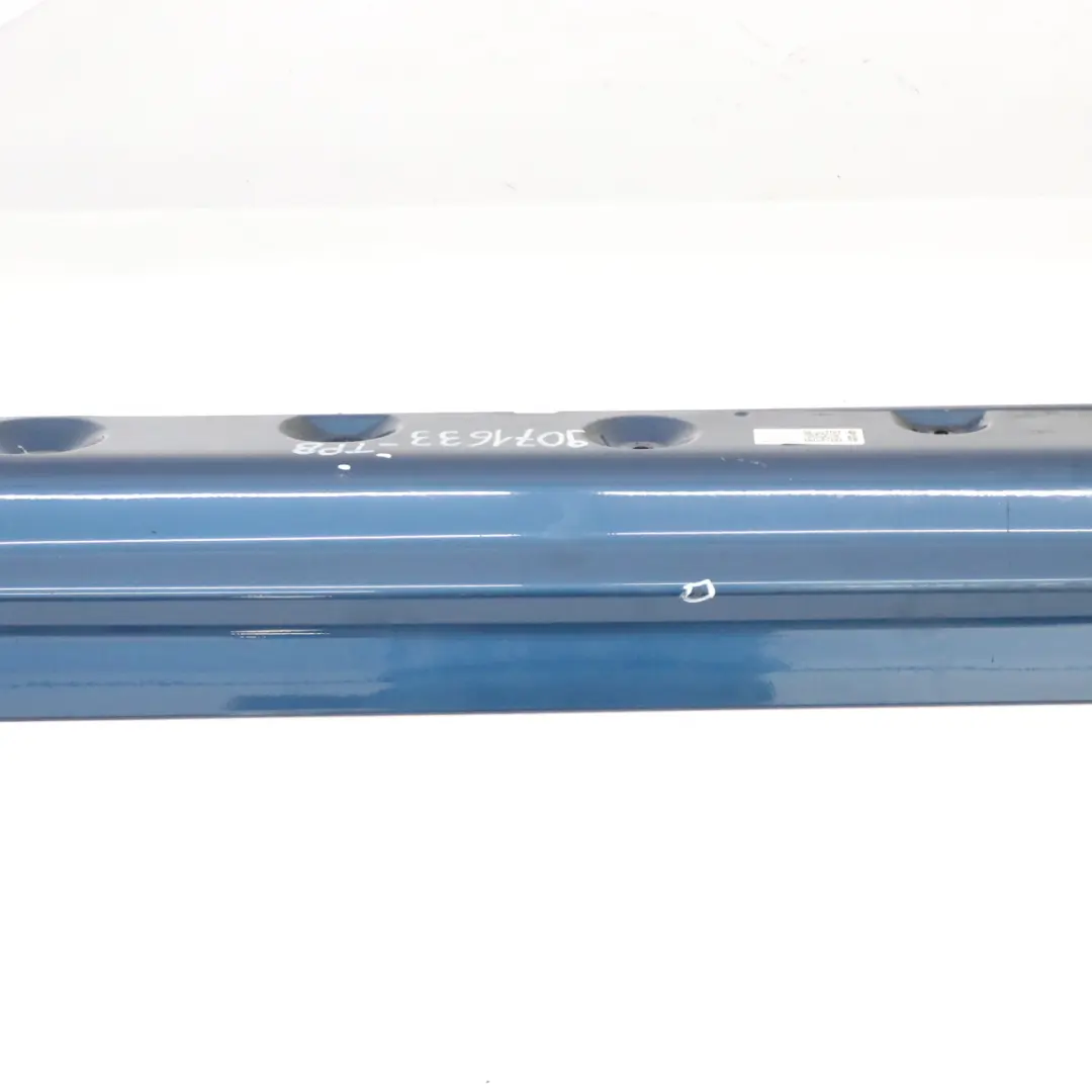 Left N/S Side Sill Skirt Kick Panel Topasblau Blue Metallic - 364 to BMW E46 with Part number 9071633 BMW E46 Left N/S Side Sill Skirt Kick Panel Topasblau Blue Metallic - 364 - SKU 9071633-TPB - Part number 9071633