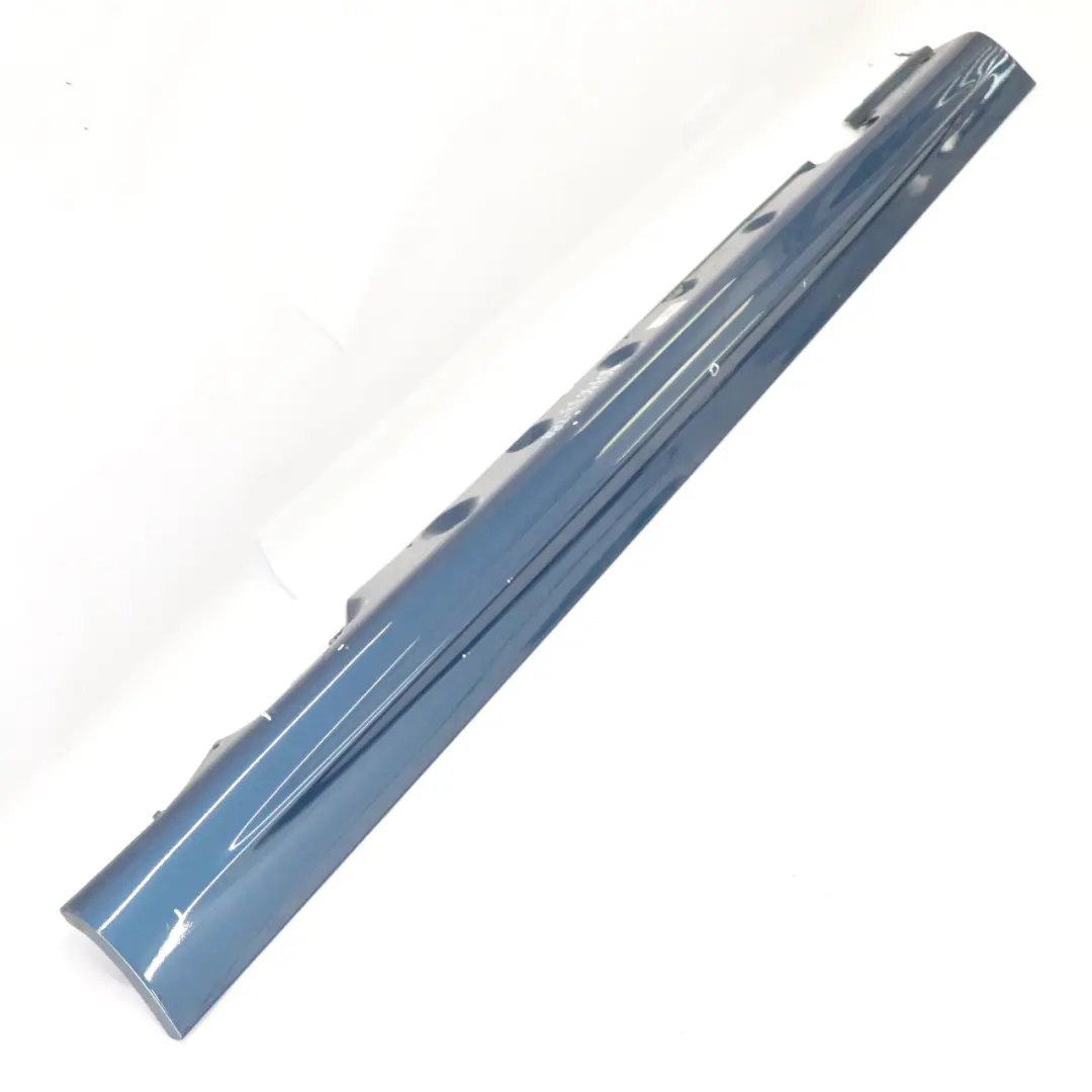 BMW E46 Schwellerleiste Schweller Links Topasblau Blau Metallic - 364 - SKU 9071633-TPB - Teilenummer 9071633