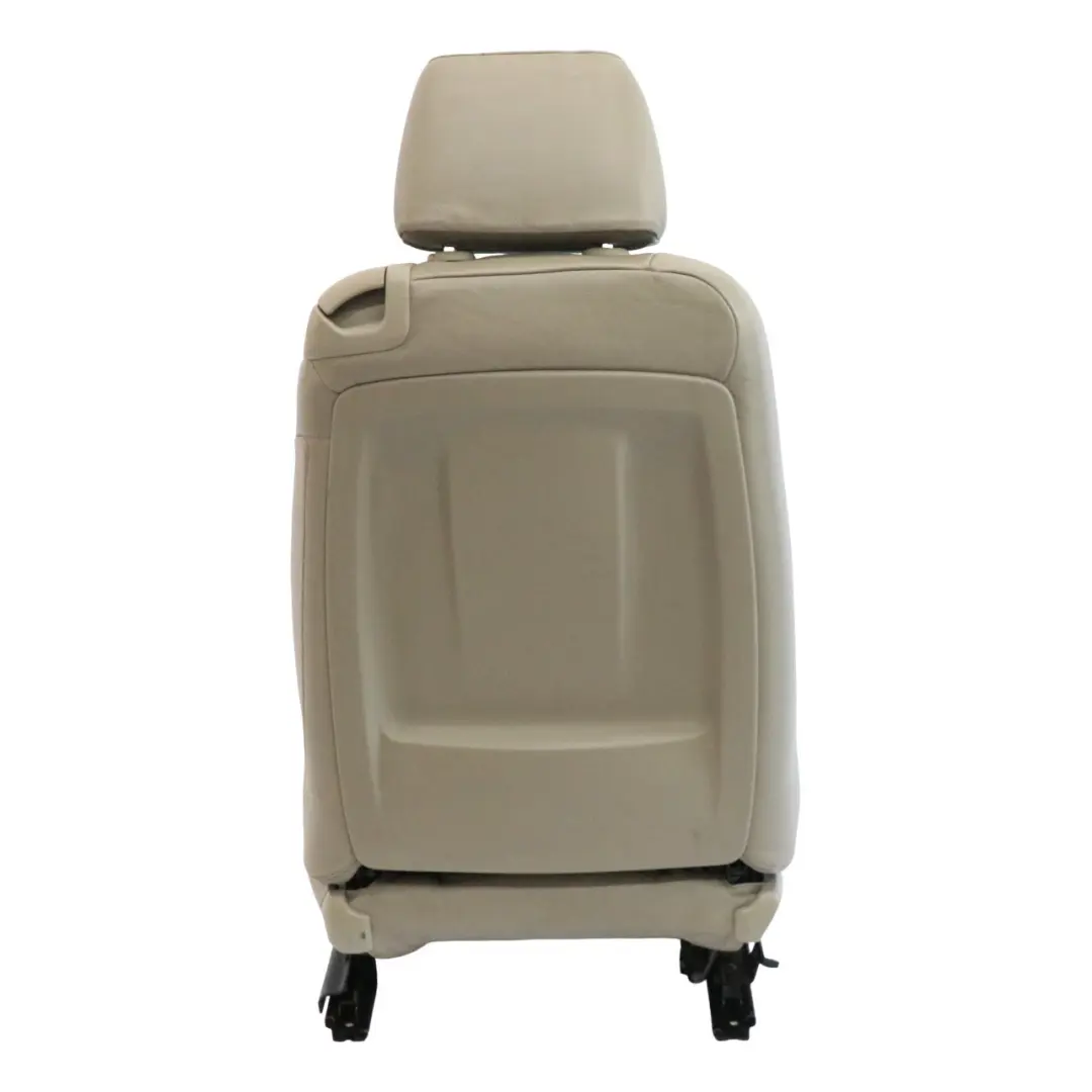 BMW E81 Vorne Links Sitz Beheizt Leder Boston Beige Interieur - SKU 9124309-1 - Teilenummer 9124309