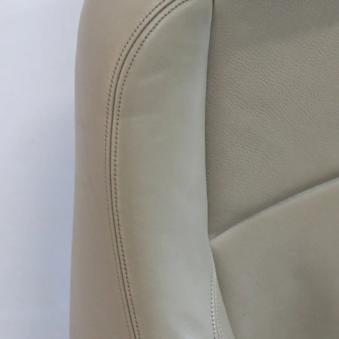 BMW E81 Vorne Links Sitz Beheizt Leder Boston Beige Interieur - SKU 9124309-1 - Teilenummer 9124309