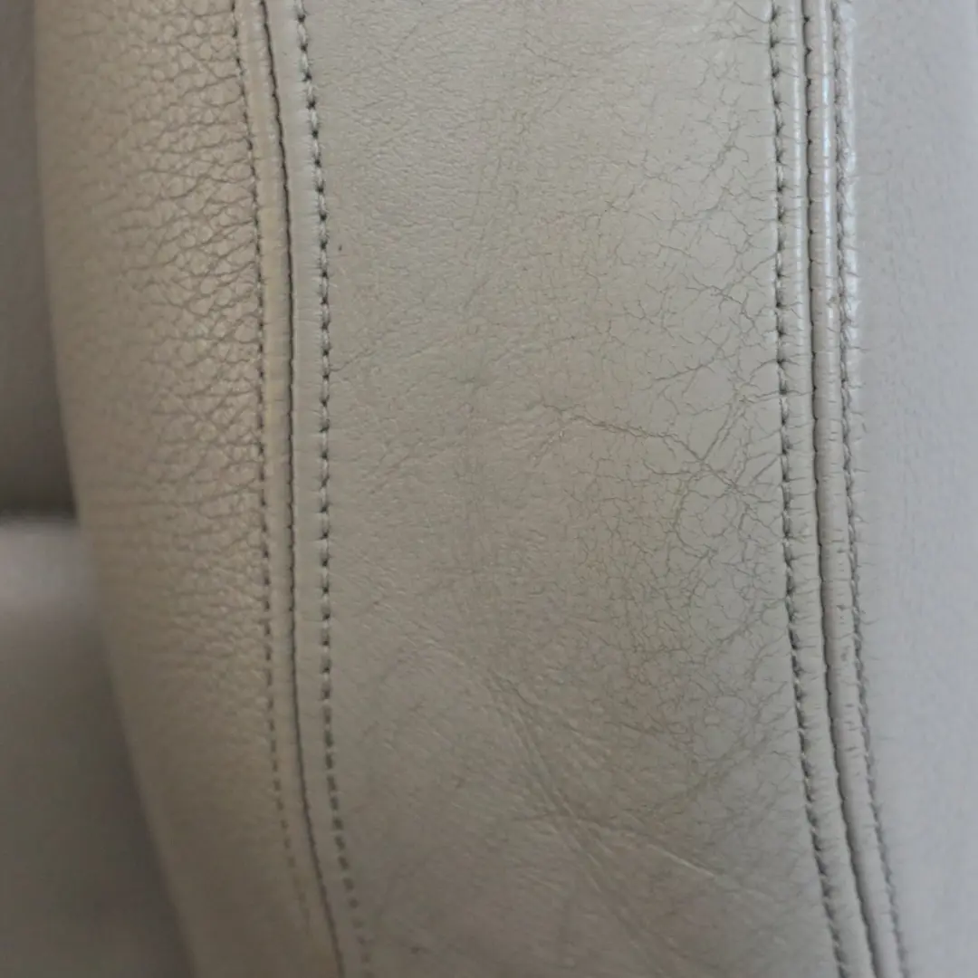 BMW E81 Vorne Links Sitz Beheizt Leder Boston Beige Interieur - SKU 9124309-1 - Teilenummer 9124309