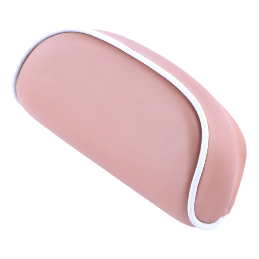 Headrest Mini Cabrio R52 Rear Seat Leather Headrest LNPR English Malt Brown to with Part number 9124688 Headrest Mini Cabrio R52 Rear Seat Leather Headrest LNPR English Malt Brown - SKU 9124688 - Part number 9124688