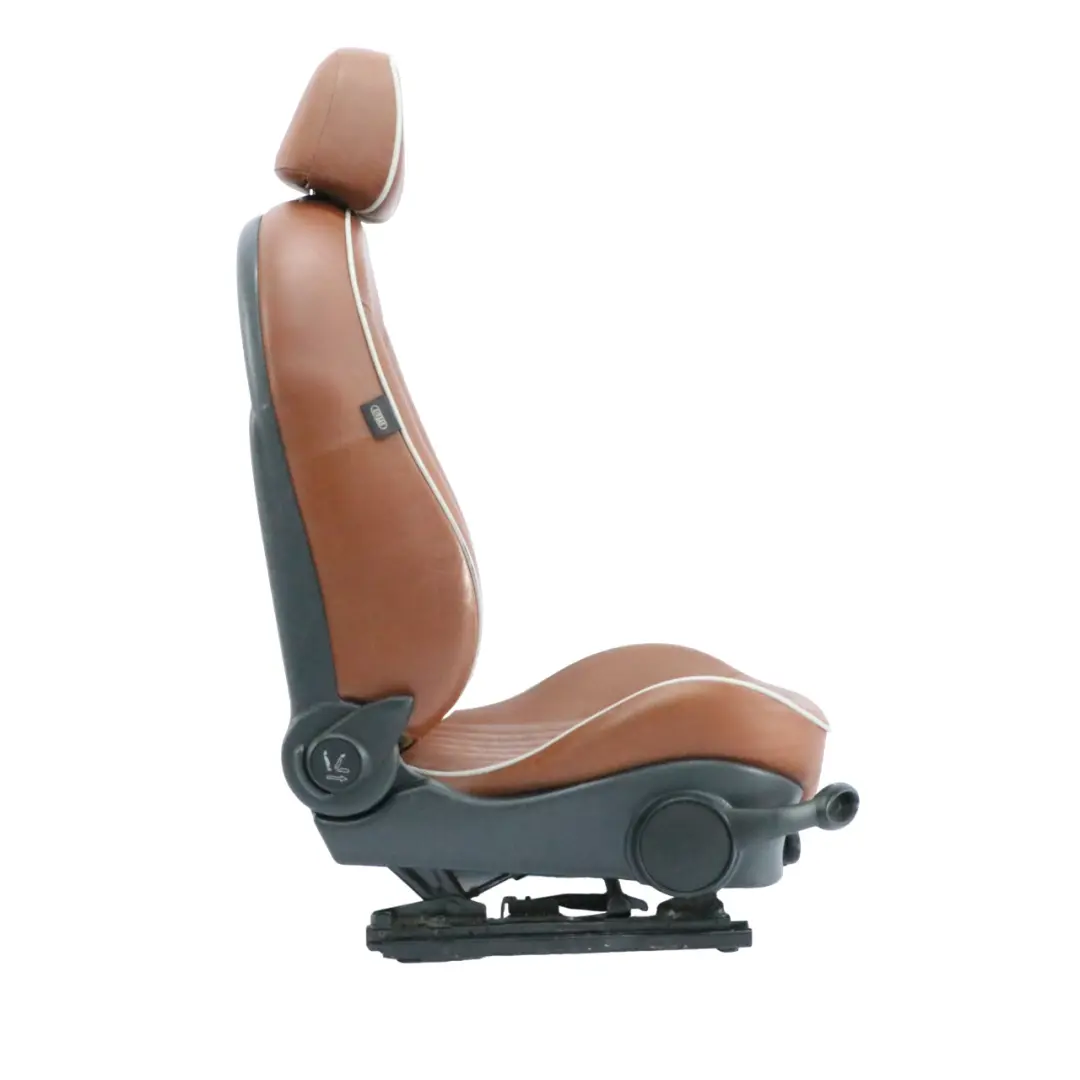 Vorne Rechts Sitz Leder Seitenstreifen Malz Braun für Mini R52 Cabrio mit Teilenummer 9128205 Mini R52 Cabrio Vorne Rechts Sitz Leder Seitenstreifen Malz Braun - SKU 9128205-1 - Teilenummer 9128205